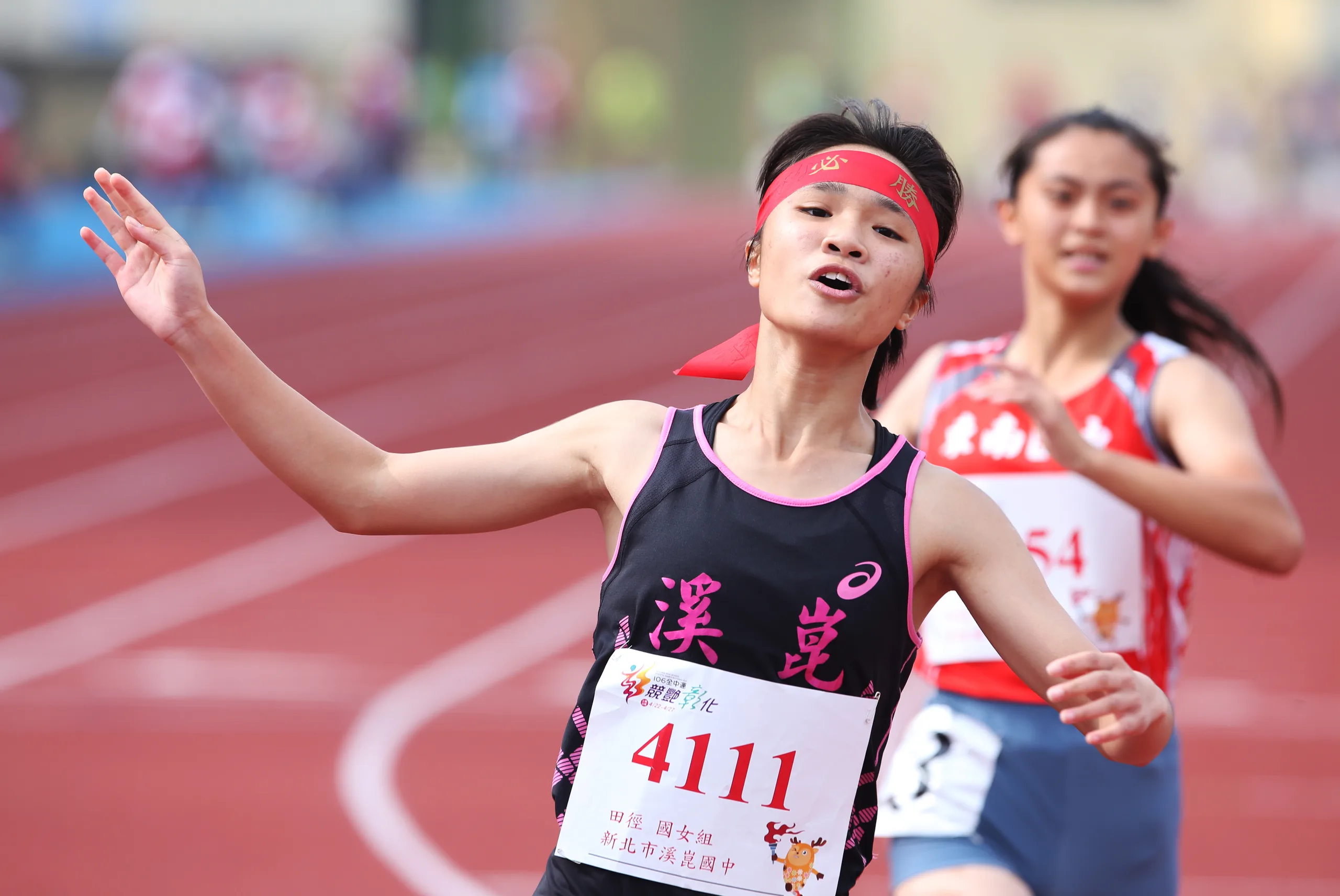 《田徑》百米11秒81 鄭歆瑩成台灣史上最快女國中生