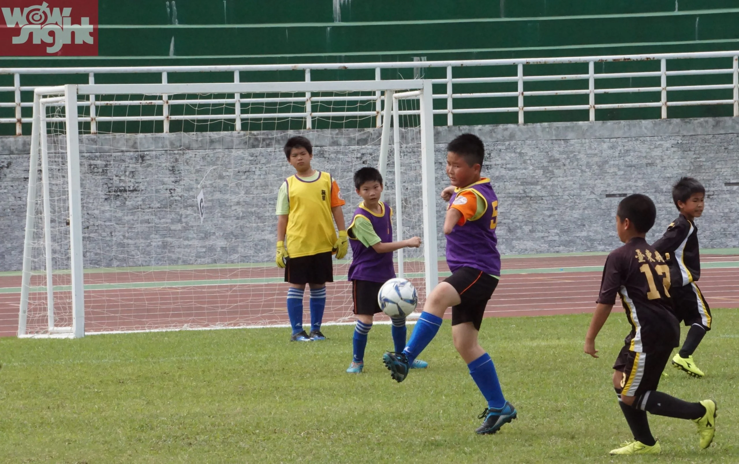 《安聯小小世界盃》莊智傑先天肢障 不影響踢足球