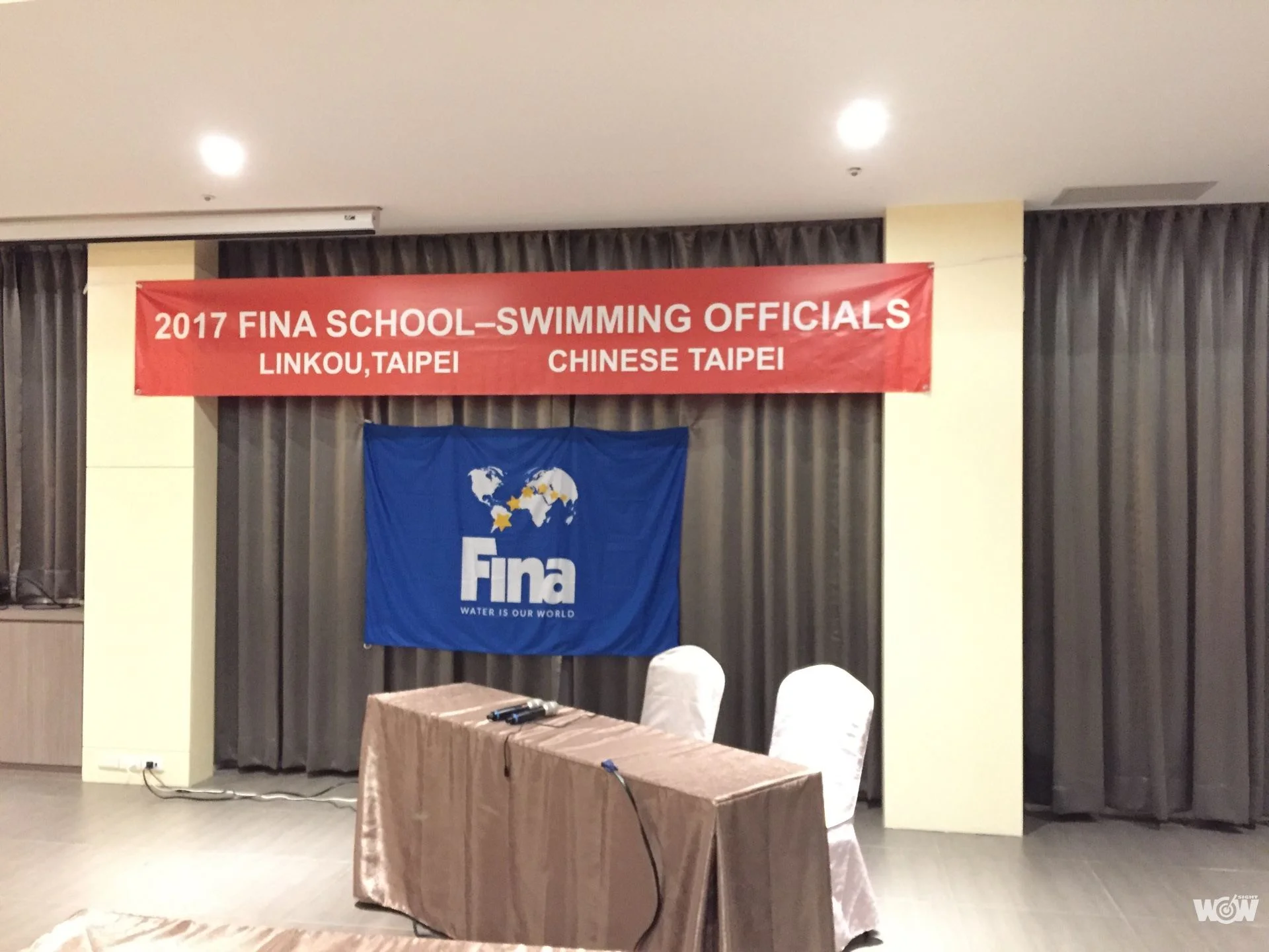 《游泳》國際泳總舉辦裁判講習 台灣第一次