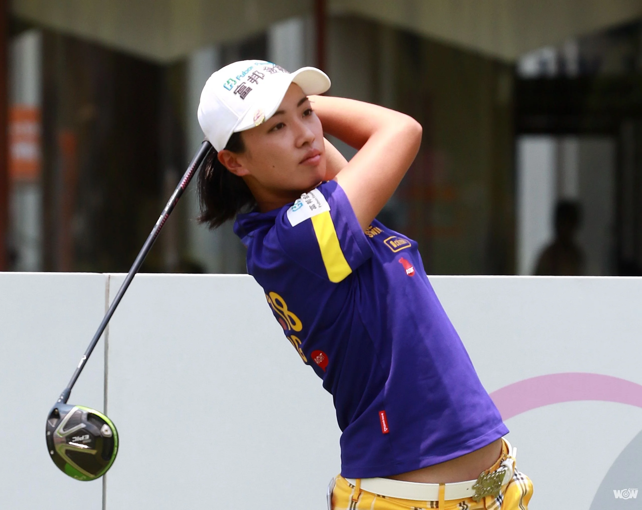 《高爾夫》台灣大哥大女子公開賽 旅日姚宣榆特地返台參加
