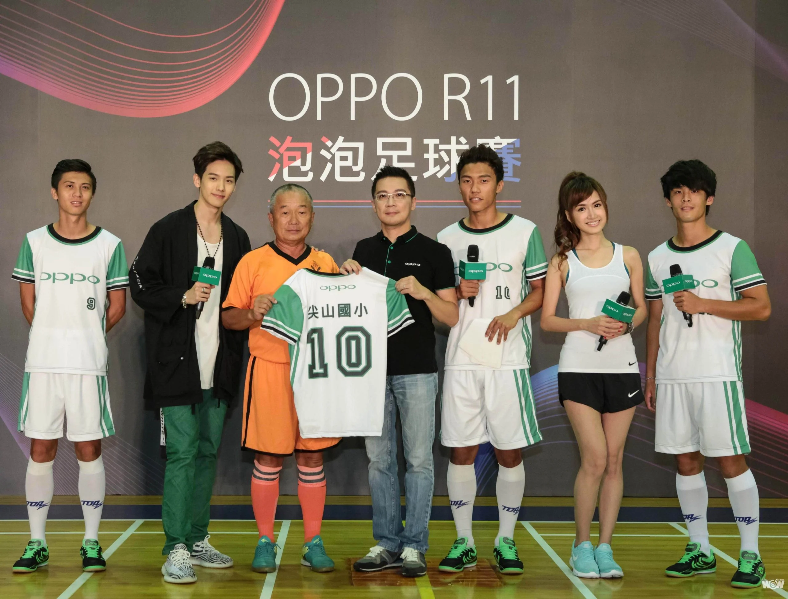 《足球》OPPO用心 認養基層足球勁旅苗栗縣尖山國小