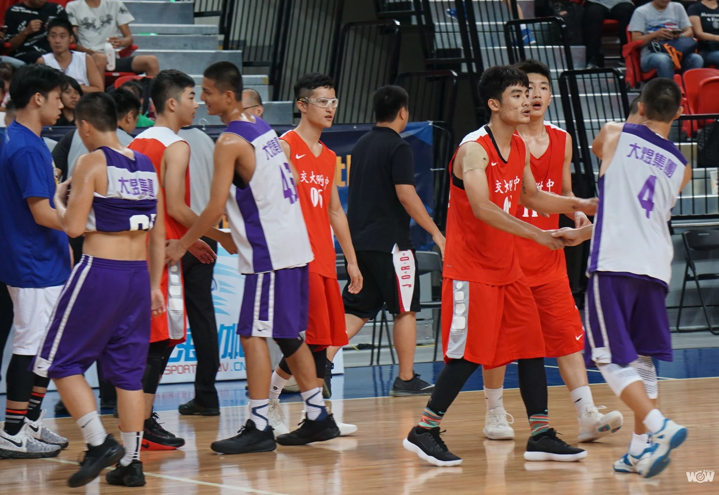 《籃球》海峽盃臺北站 上海交大附中慘敗 仍展現運動家精神