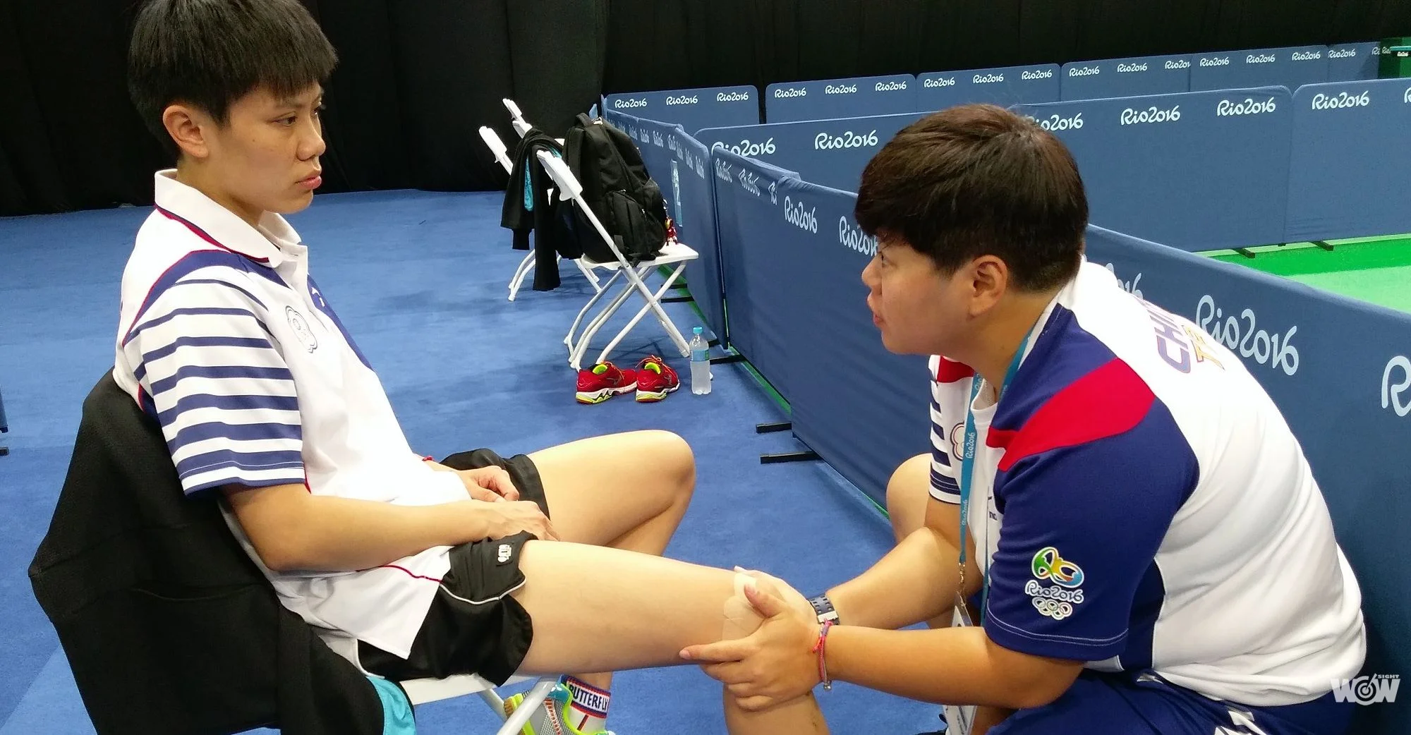 《桌球》有傷不該逞強 長庚運動醫療讓鄭怡靜好安心