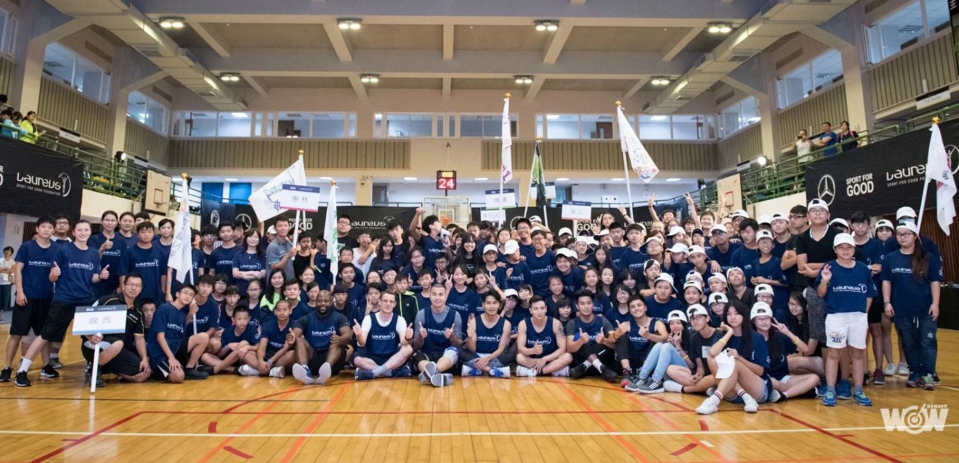《籃球》運動改變世界 首屆勞倫斯公益體育競賽登場