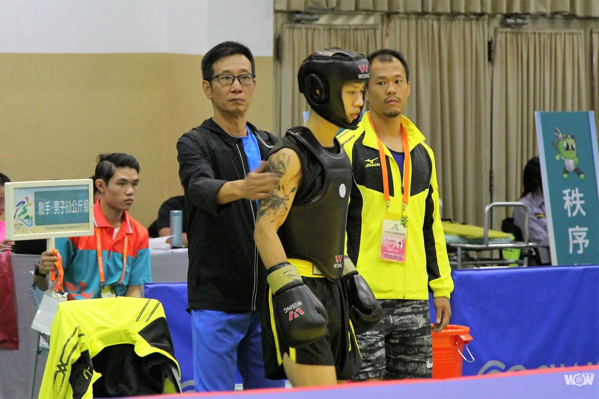 《武術》跆拳道放一邊 李佳融為兒子現身全運散打賽