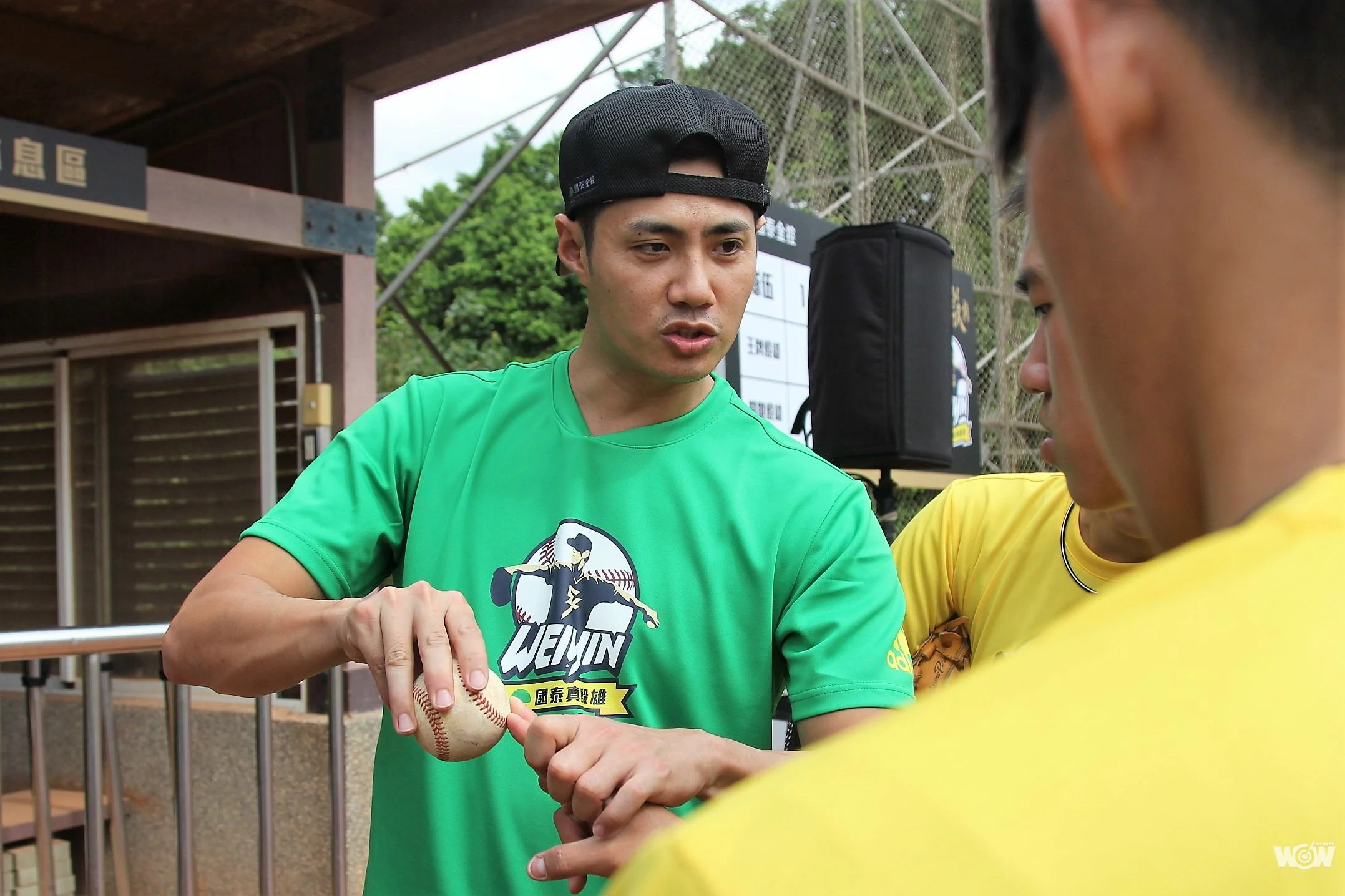 《棒球》訓練營首度移師新竹 陳偉殷：希望更多縣市能推廣運動