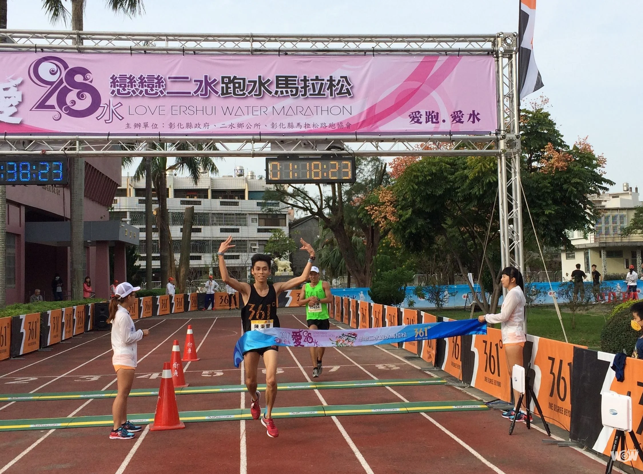 《路跑》世大運半馬國手陳秉豐5連冠 361°國際線專業跑鞋相伴