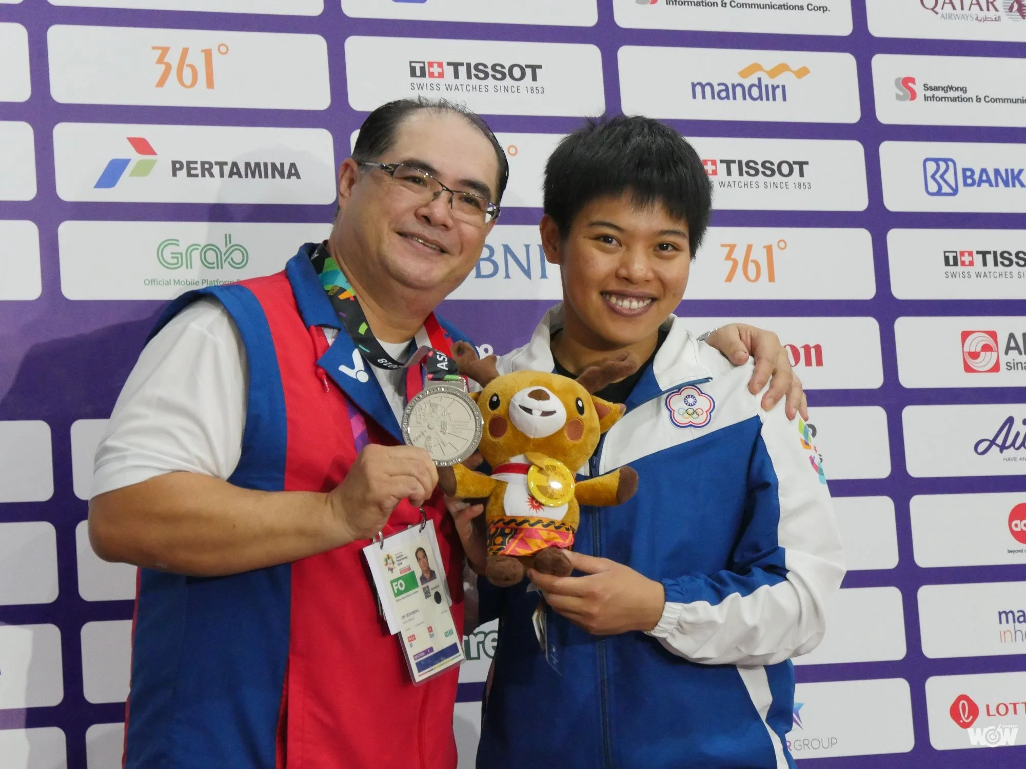 《361°看亞運》克服韓國好手夾擊壓力 洪萬庭舉起一銀