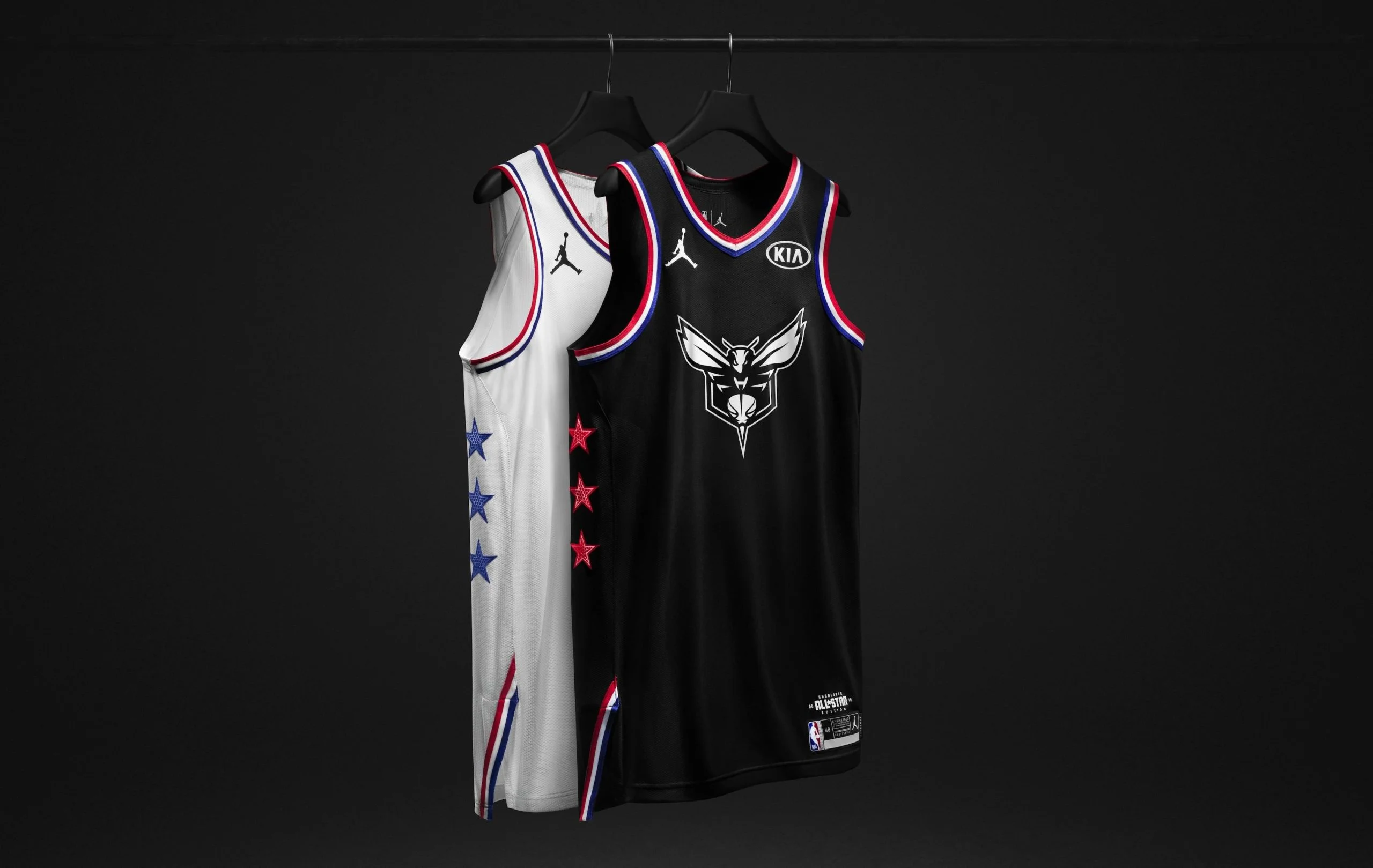 《籃球》NBA全明星賽球衣 JORDAN品牌打造極簡黑白