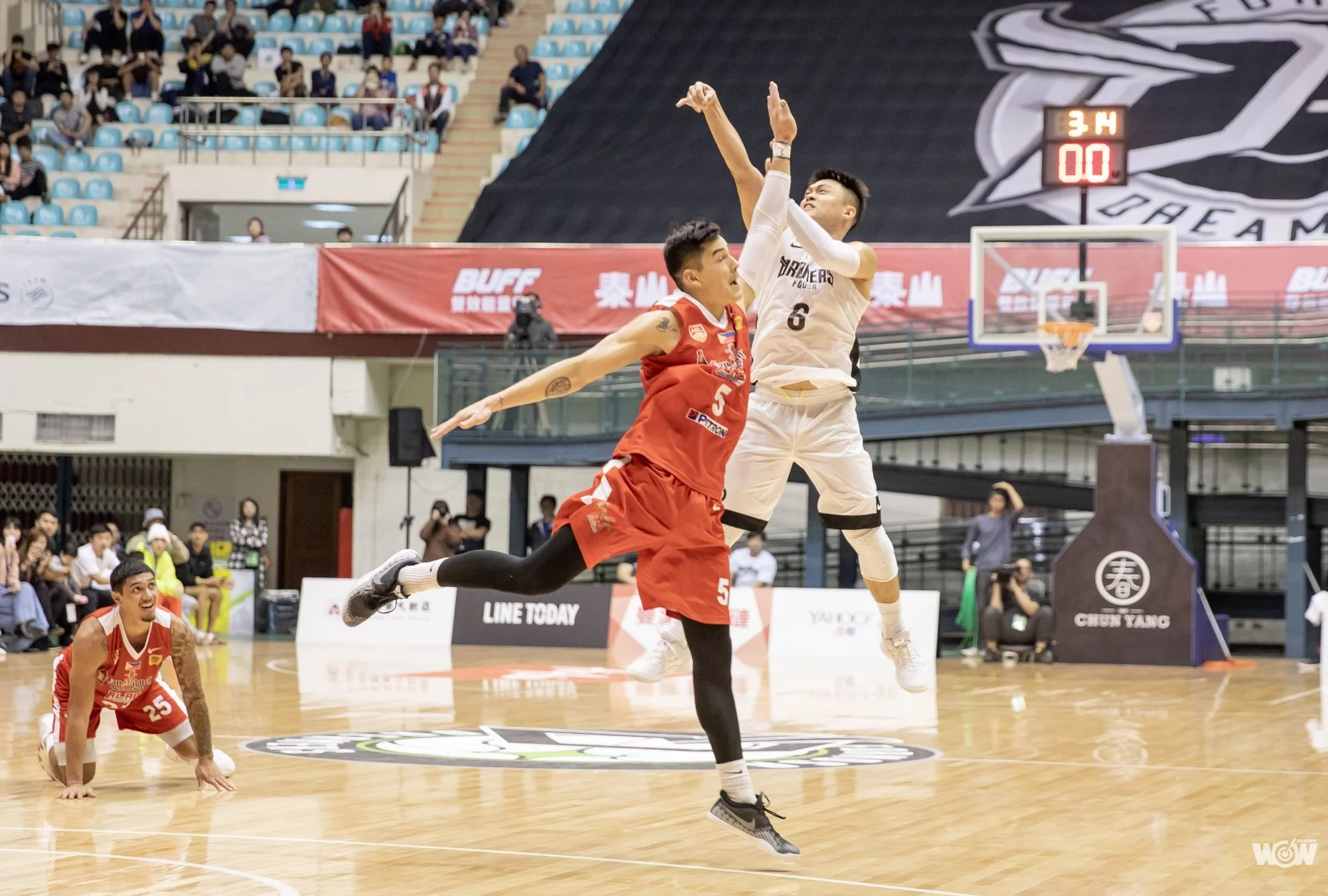 《籃球》李學林致勝三分球 助夢想家扳倒ABL龍頭