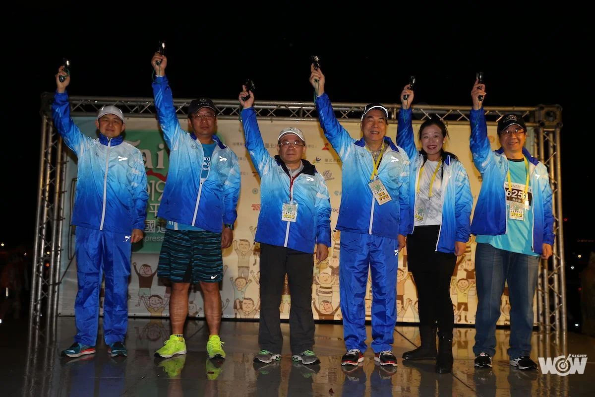 《路跑》台北國道馬拉松 8000跑者為燒傷顏損傷友開跑