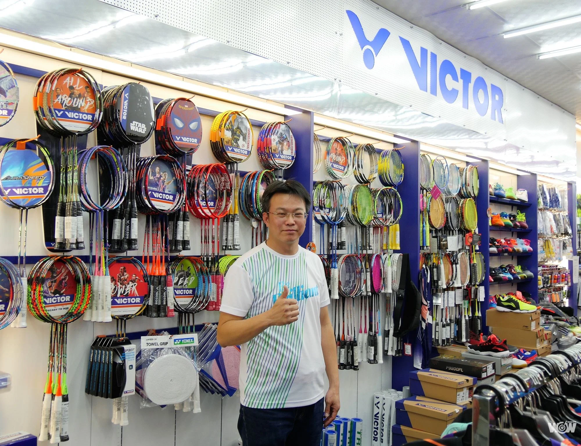 《羽球》冠軍體育與VICTOR一同追求卓越 店如其名只要最好