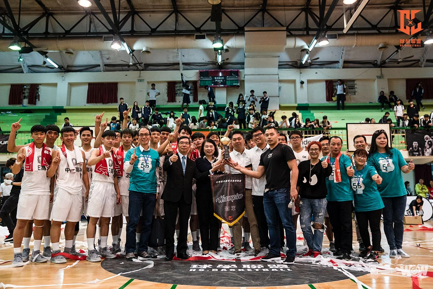 《籃球》球學聯盟十一連勝 中正高中力抗彰化高中「在家封王」