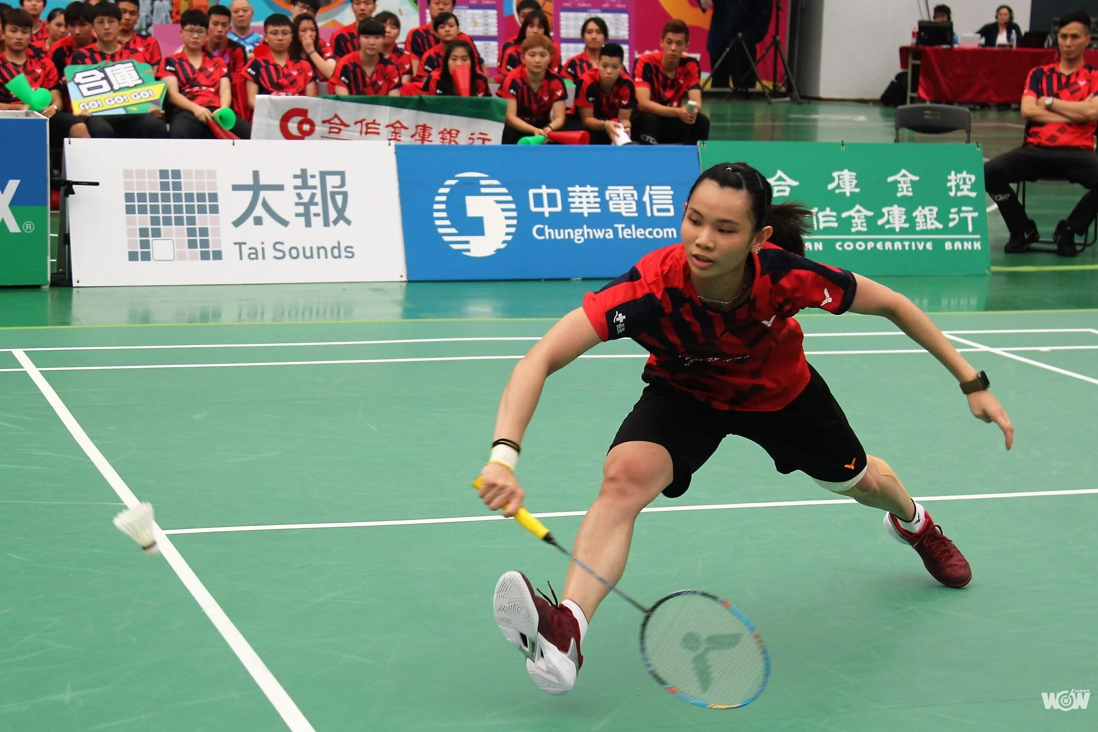 《羽球》戴資穎克服腿部不適 領銜打下合庫女團19連霸