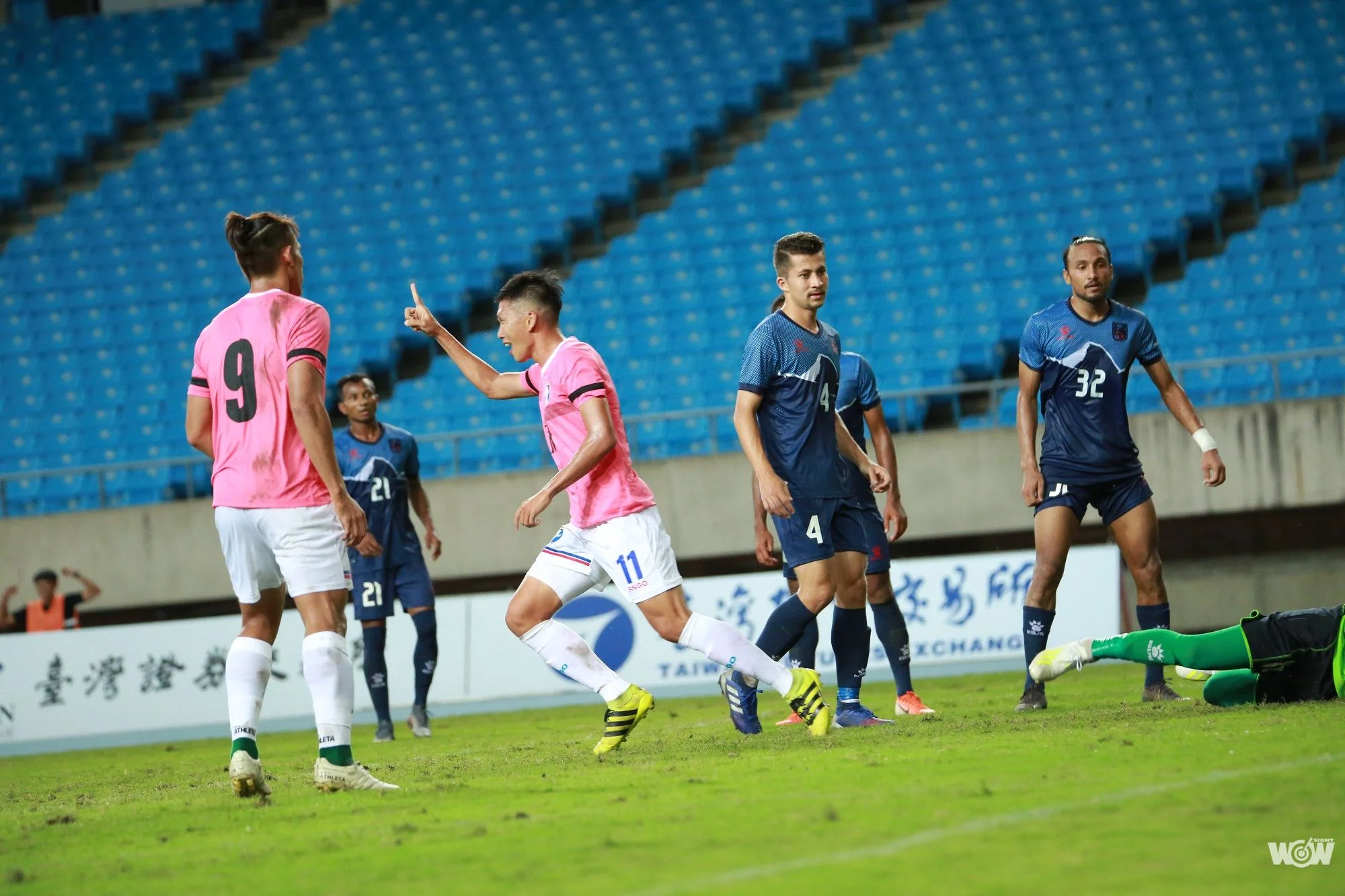 《足球》守不住領先 中華男足無奈遭尼泊爾逼平