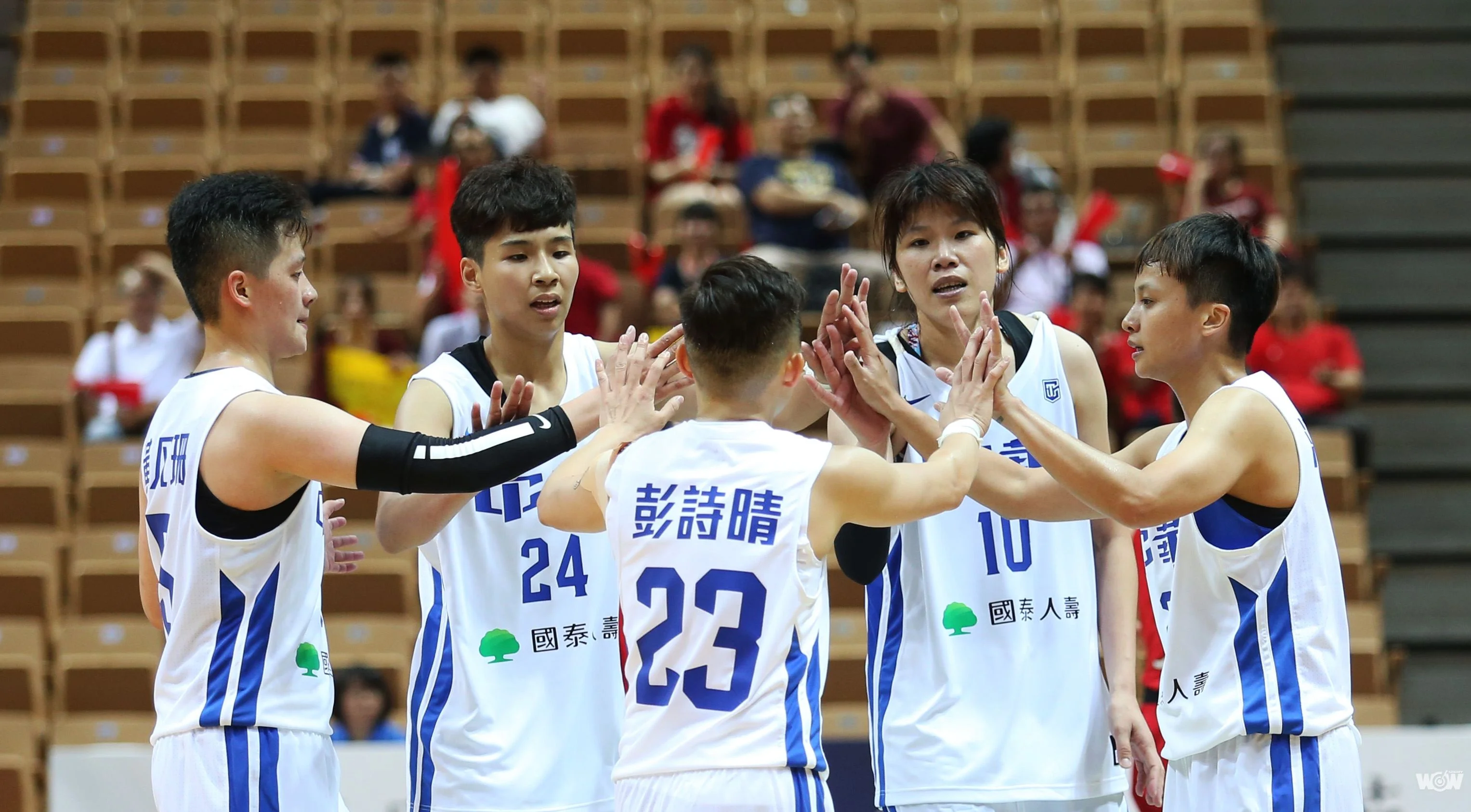 《籃球》彭詩晴與蔡佩真 老搭檔攻守搶眼 中華藍反撲追日未果