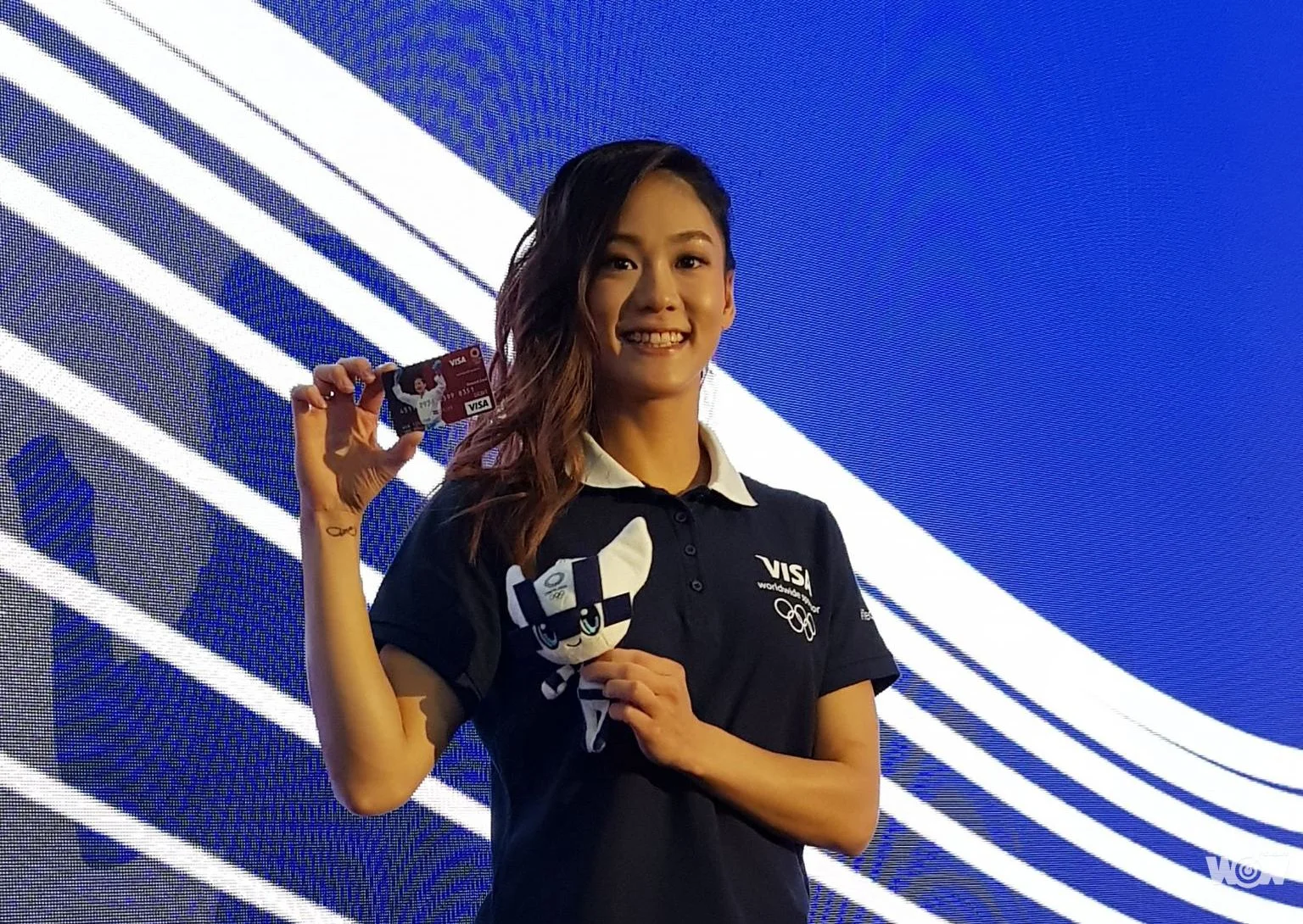 《奧運》文姿云簽約VISA代表隊 迎戰2020東京奧運