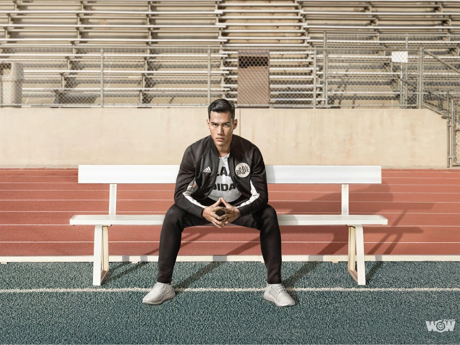 《潮流》最速男楊俊瀚、跨欄王子陳傑 adidas VRCT 運動外套穿出帥氣校園風