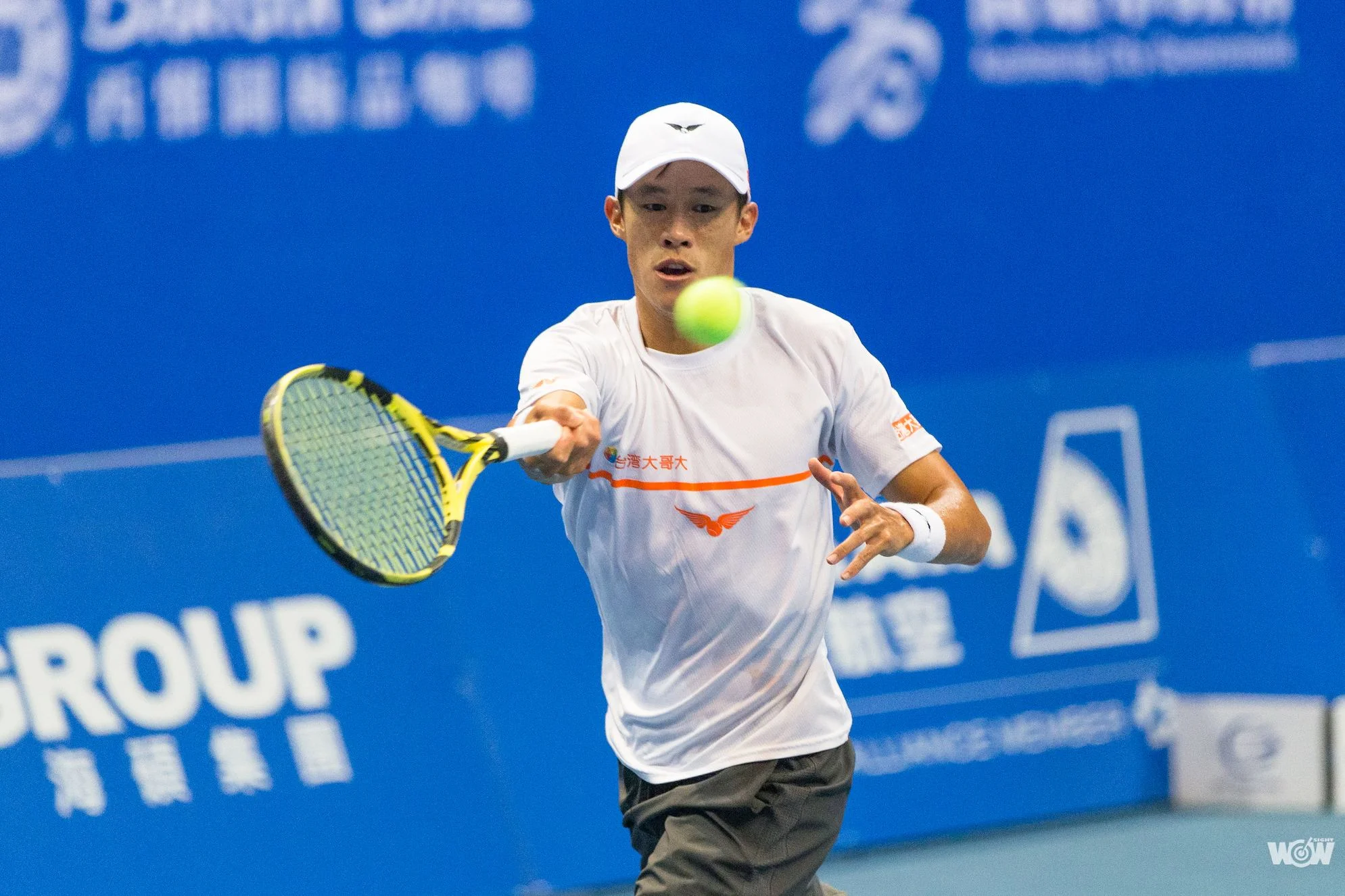 《網球》海碩盃  世大運前後任金牌同日出賽  莊吉生勝 曾俊欣敗