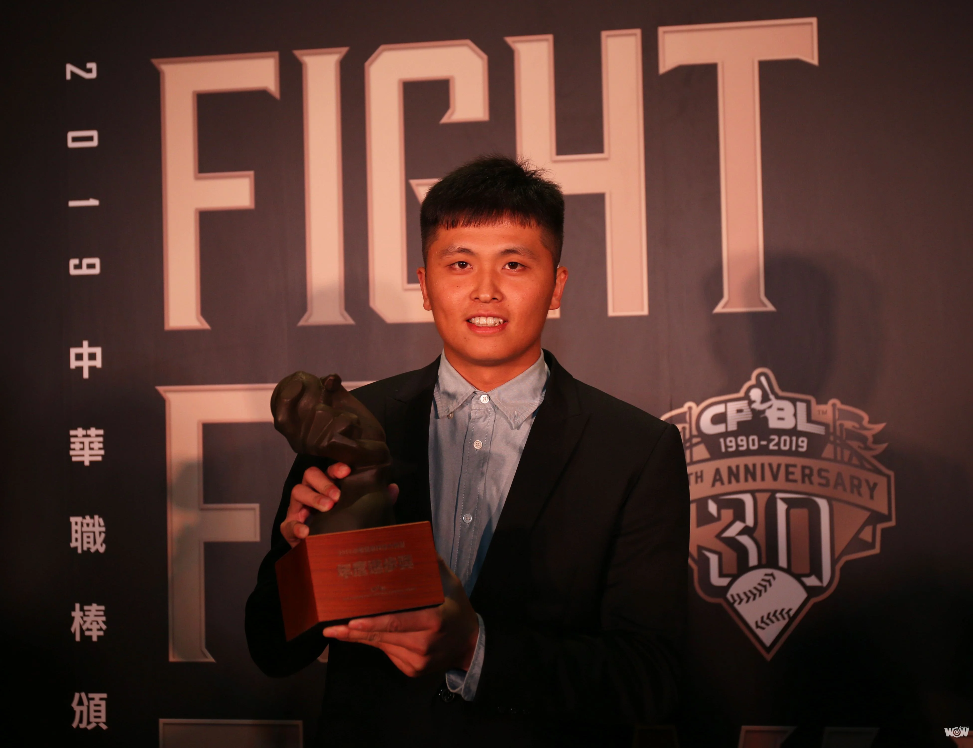 《棒球》中職年度獎項／從0到11勝 陳仕朋搶下最佳進步獎