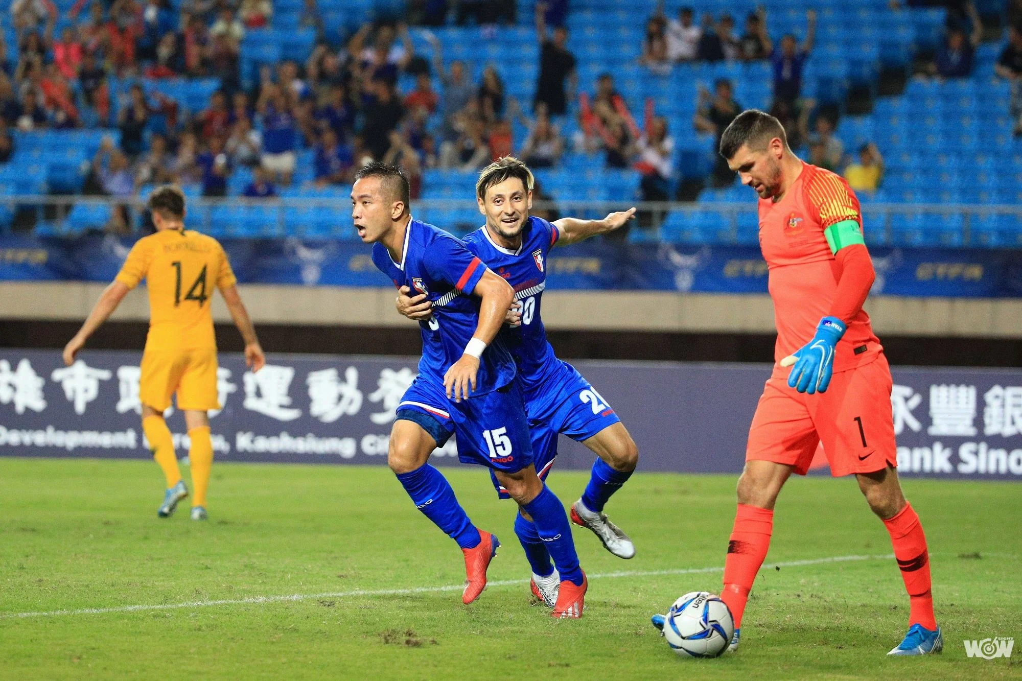 《足球》拚出自己的價值 陳毅維攻破澳洲大門