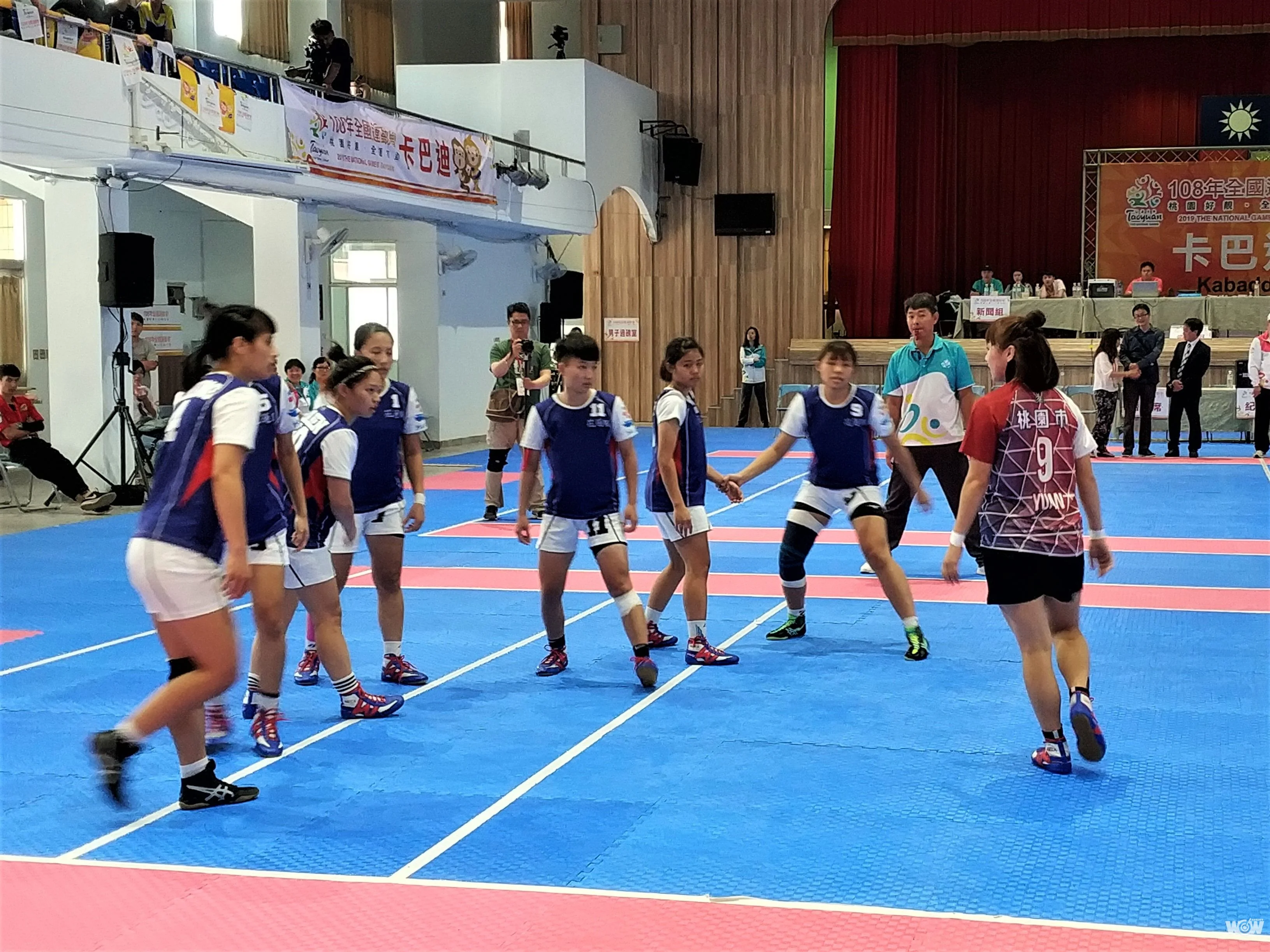 《卡巴迪》培育基層有成 花蓮縣搶下卡巴迪女子組金牌