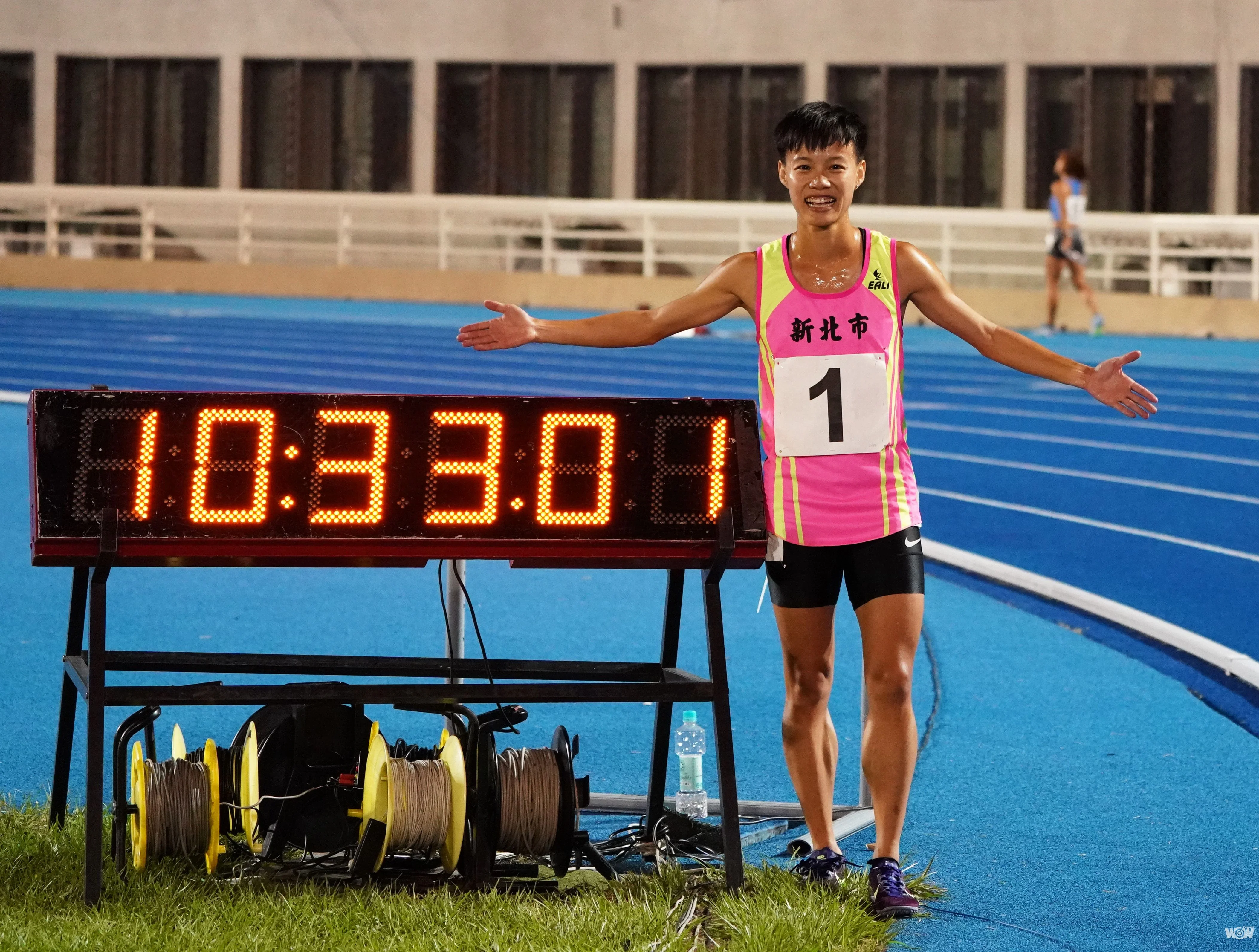 《田徑》陳昭郡3000障破全國 「準備好，成為更好的自己」