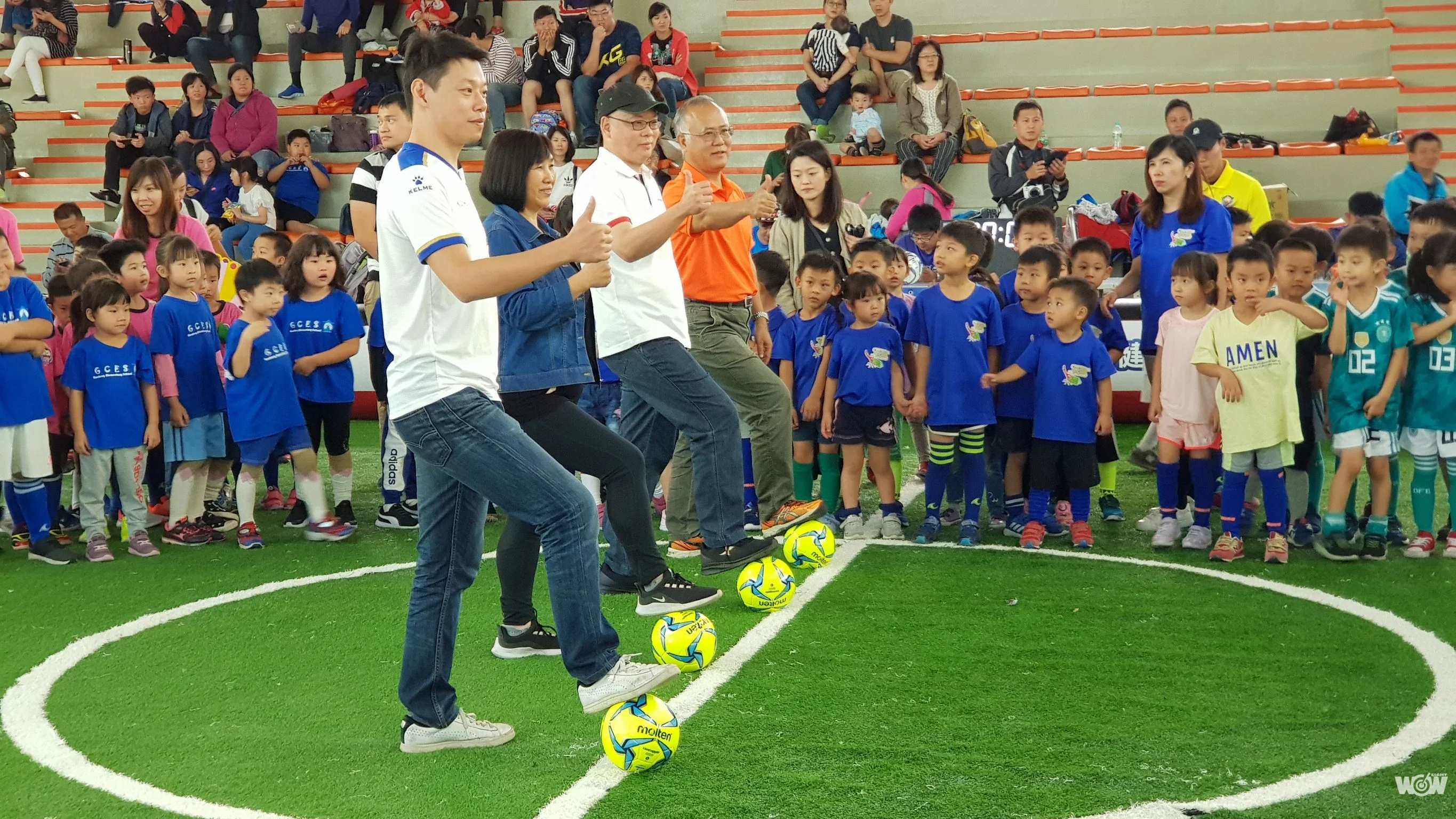 《足球》國小迷你足球賽金門站落幕 明年規模延續並增加體驗教學課程