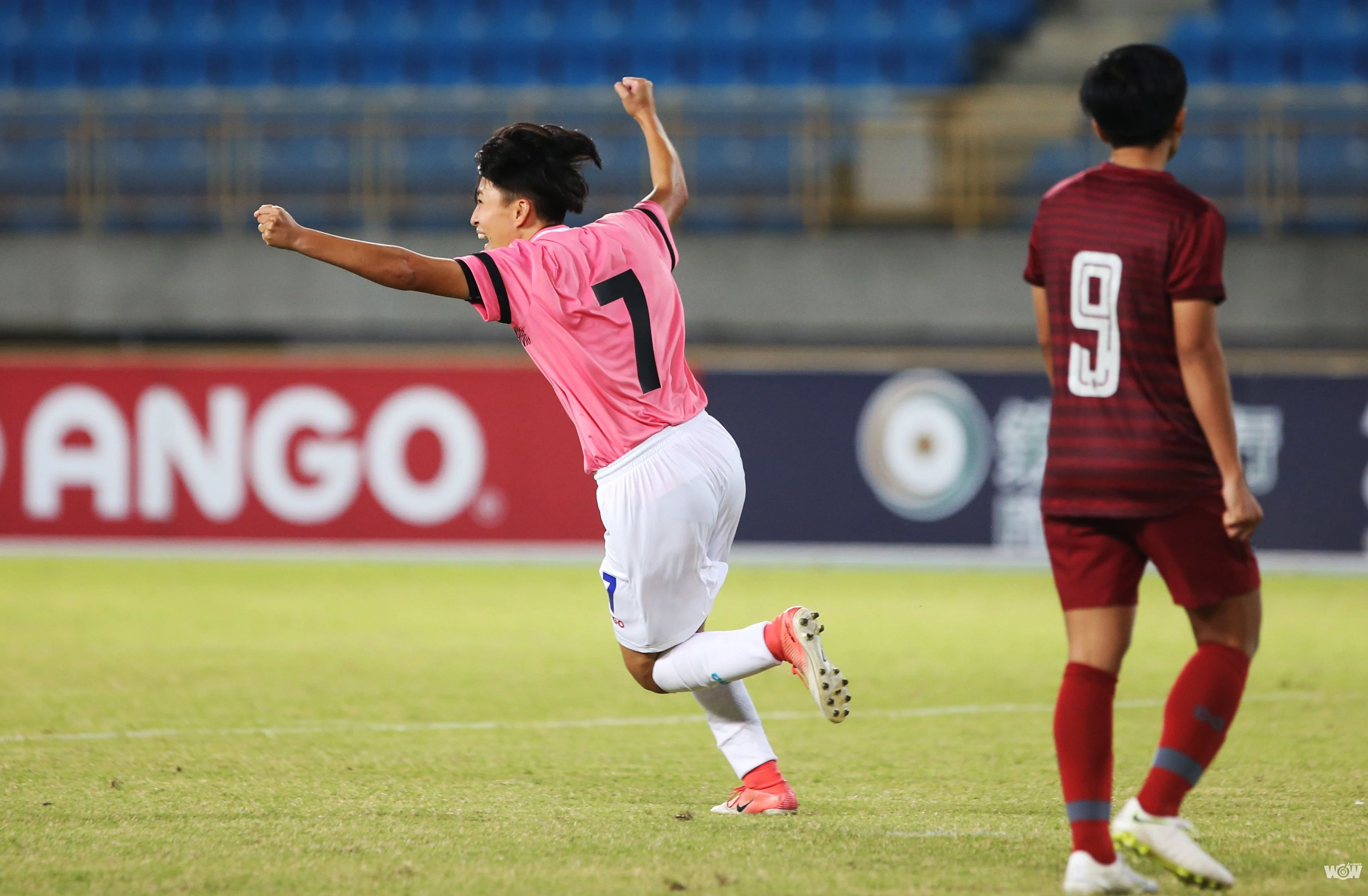 《足球》強勢壓迫對手 木蘭女足逼平泰國