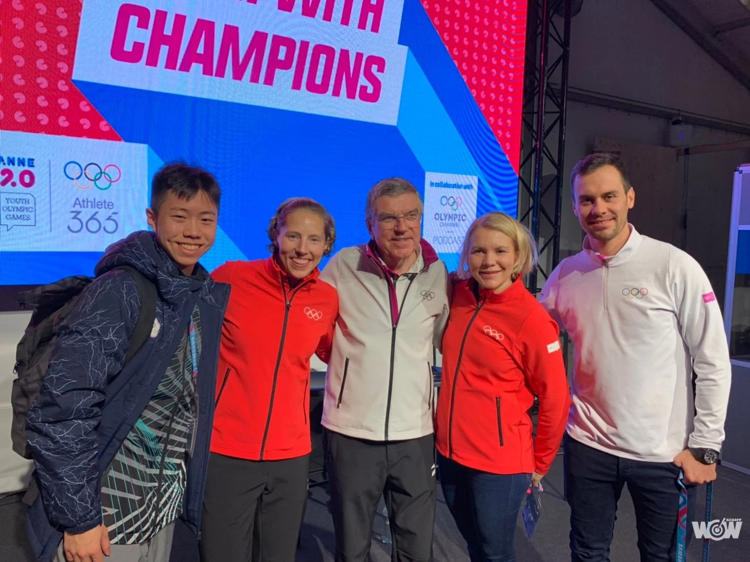 《冬青奧》奧運冠軍面對面 選手把握機會踴躍發問