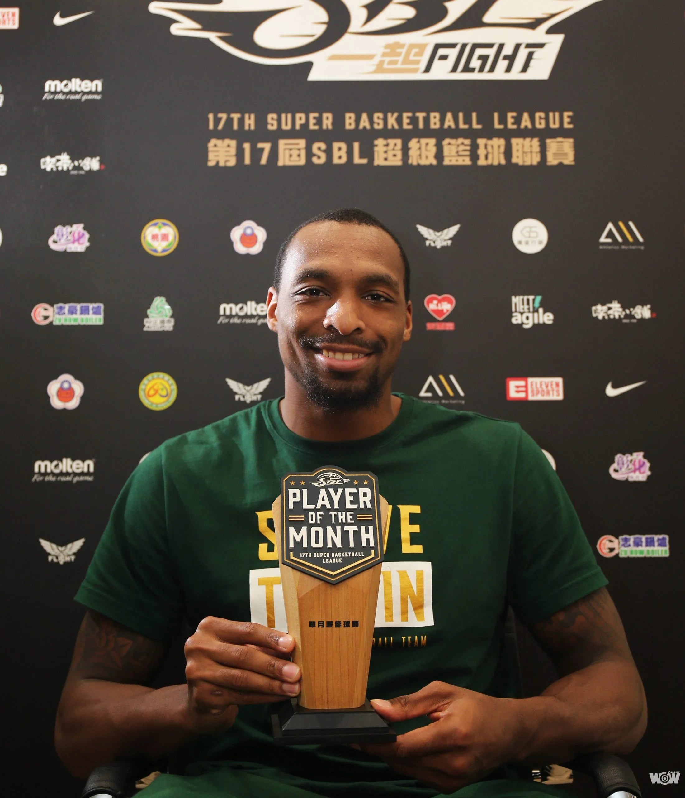 《SBL》巴克利獲選單月最佳球員 盼幫助台啤拿下總冠軍