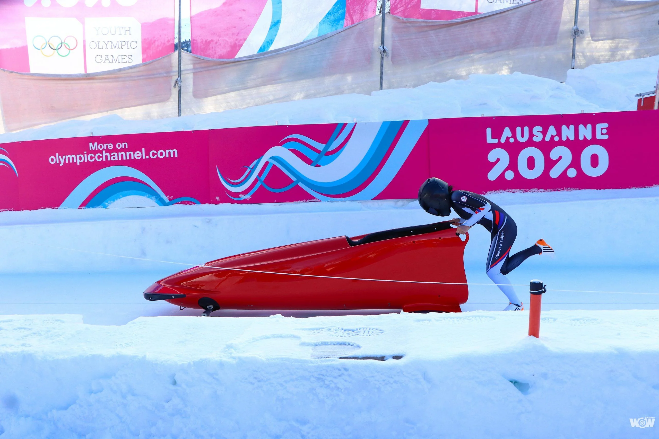 《冬青奧》林昱馨平常心參賽 雪車成績進步發揮穩定