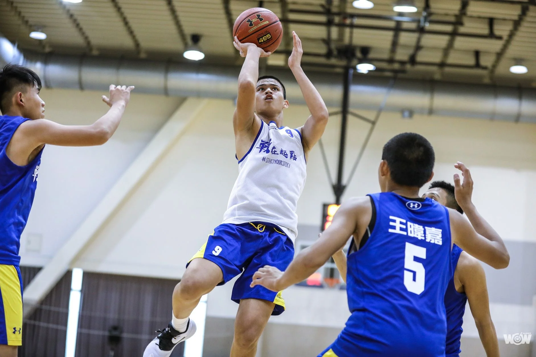 《籃球》 UNDER ARMOUR 國中菁英訓練營 傳授鄭志龍心法