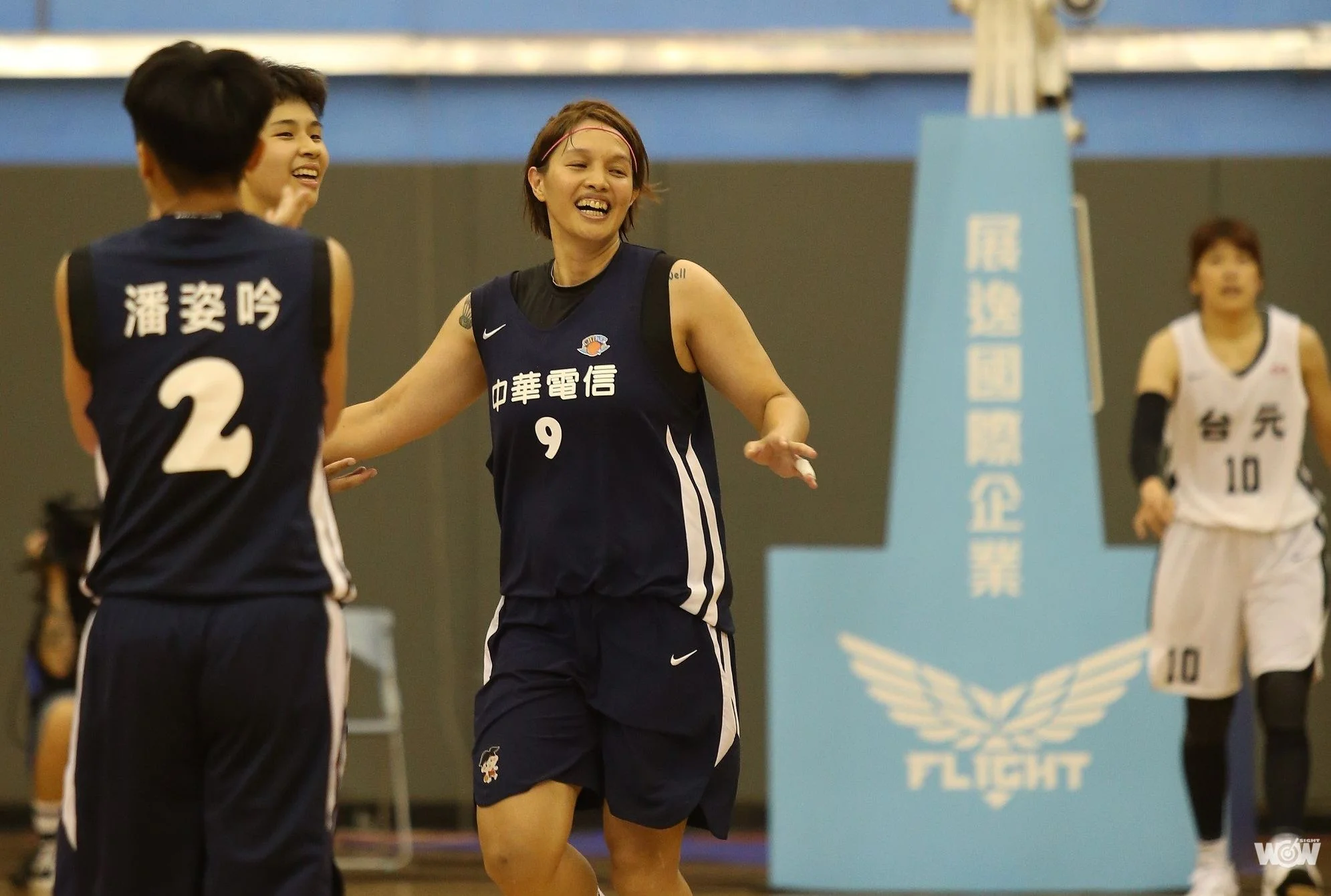 《WSBL》陽詩慧、黃湘婷聯手飆三分 電信力壓台元