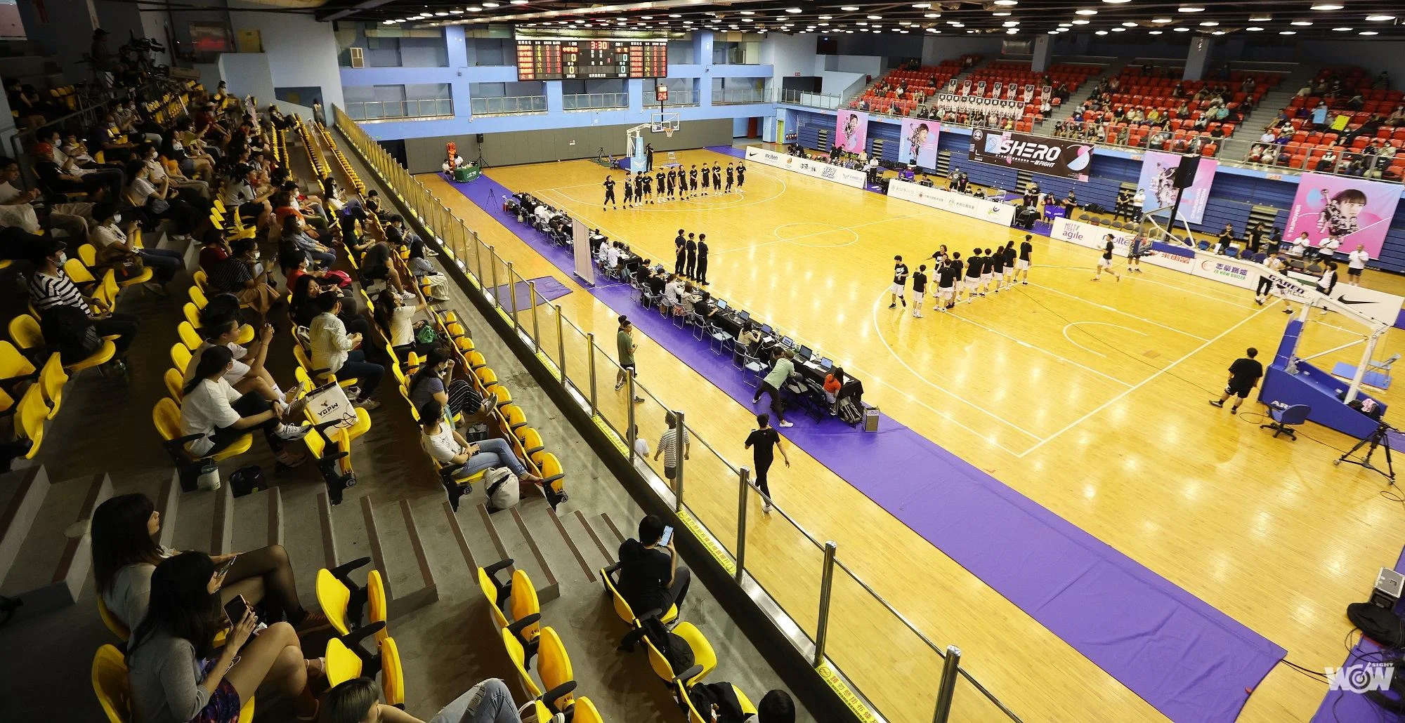 《WSBL》本季首度開放進場 球員在歡呼聲中全力以赴