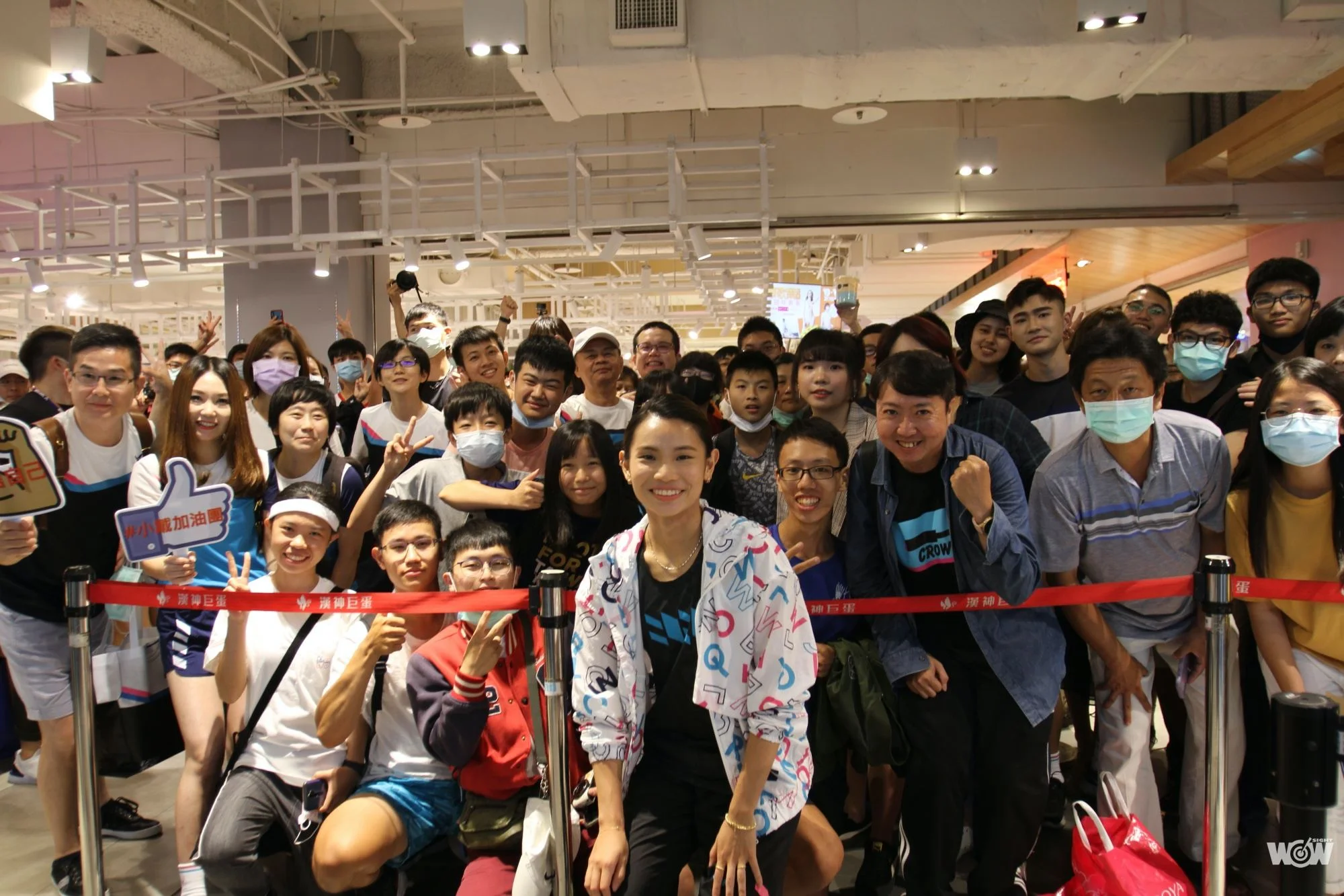 《羽球》VICTOR快閃店 戴資穎家鄉球迷見面會