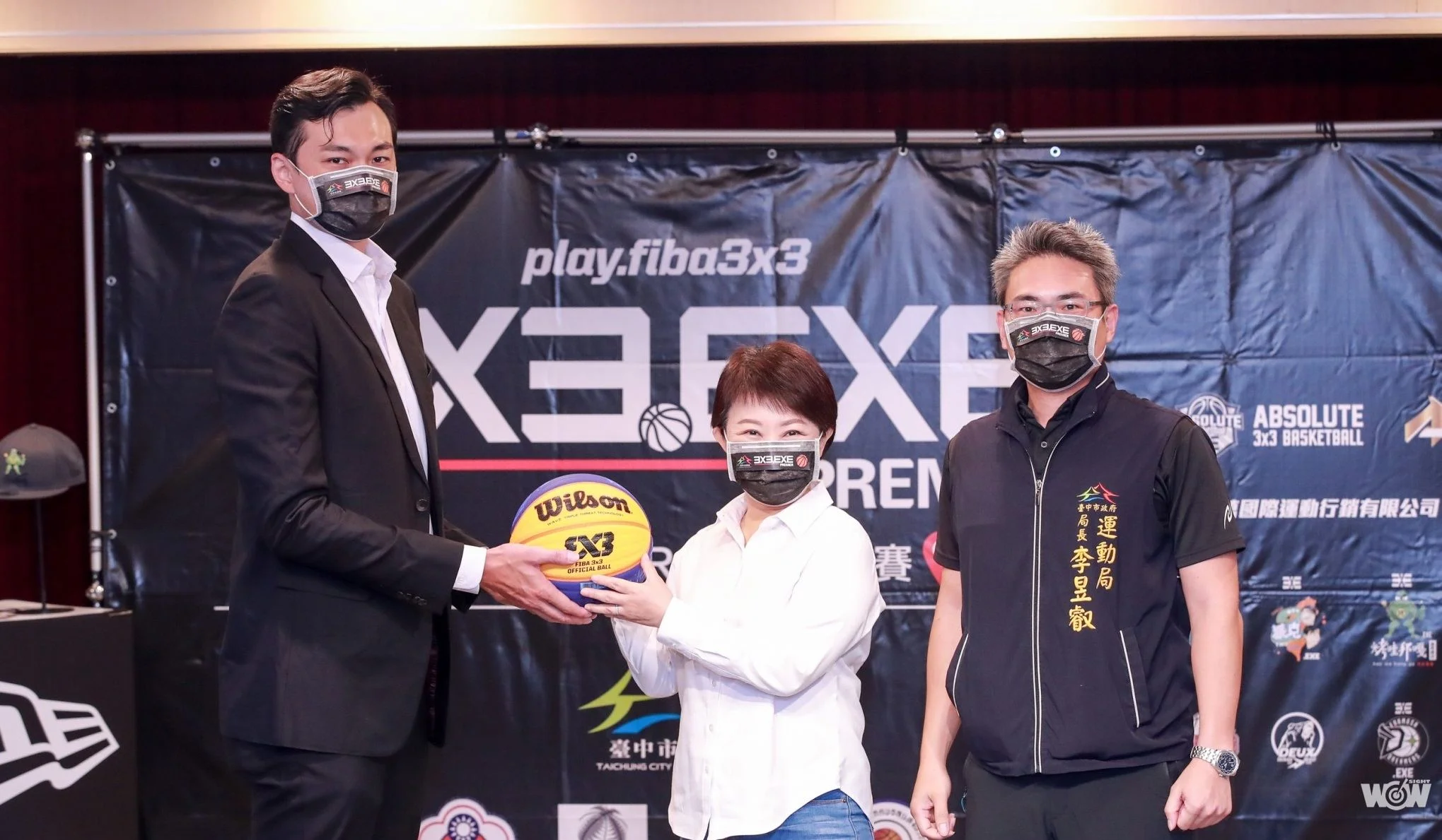 《籃球》中市首辦3X3.EXE國際籃球賽 盧秀燕：台中隊贏球加碼獎勵！