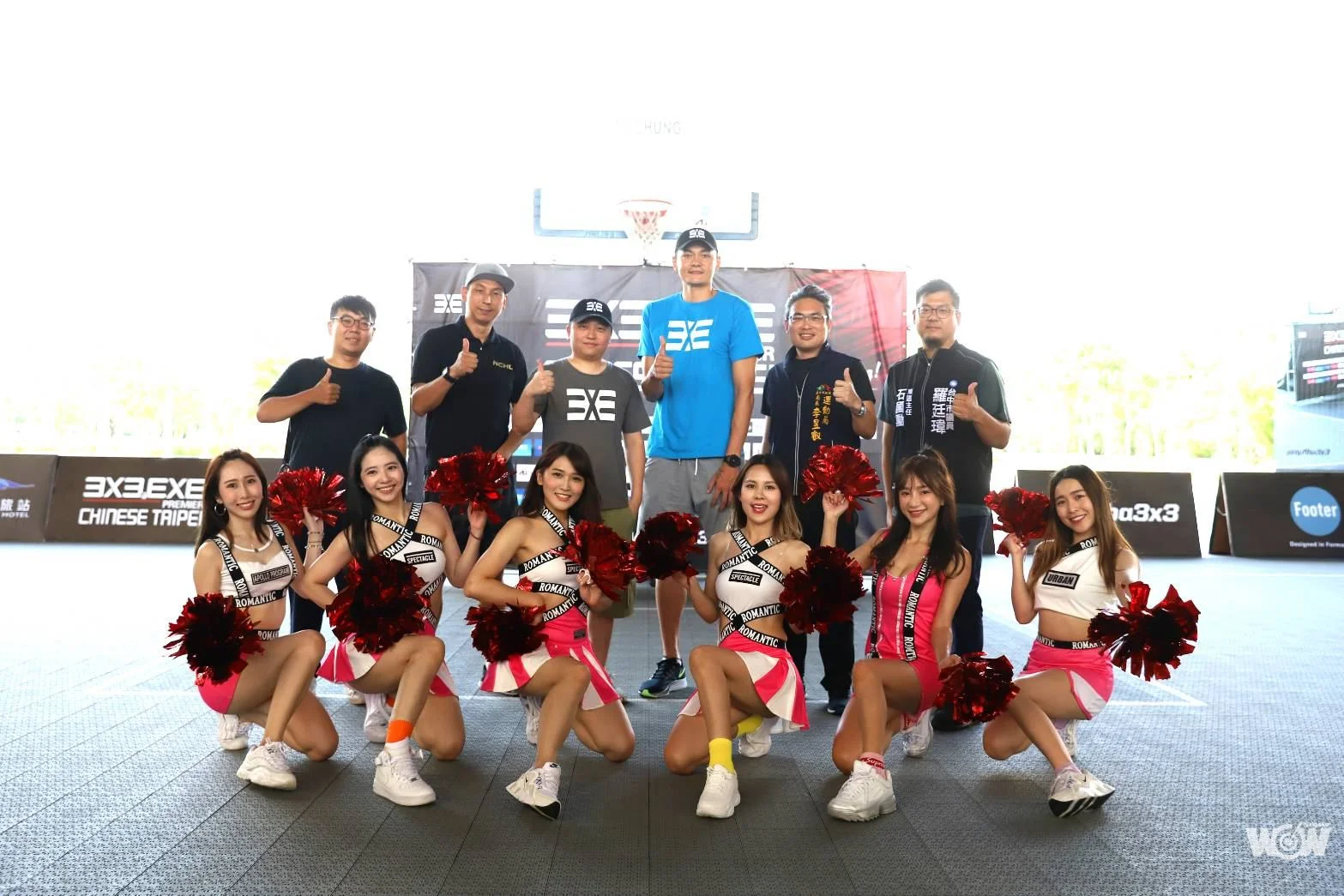 《籃球》臺中市府前舉辦「國際3X3.EXE籃球聯盟賽」首度登上國際籃總FIBA3X3直播