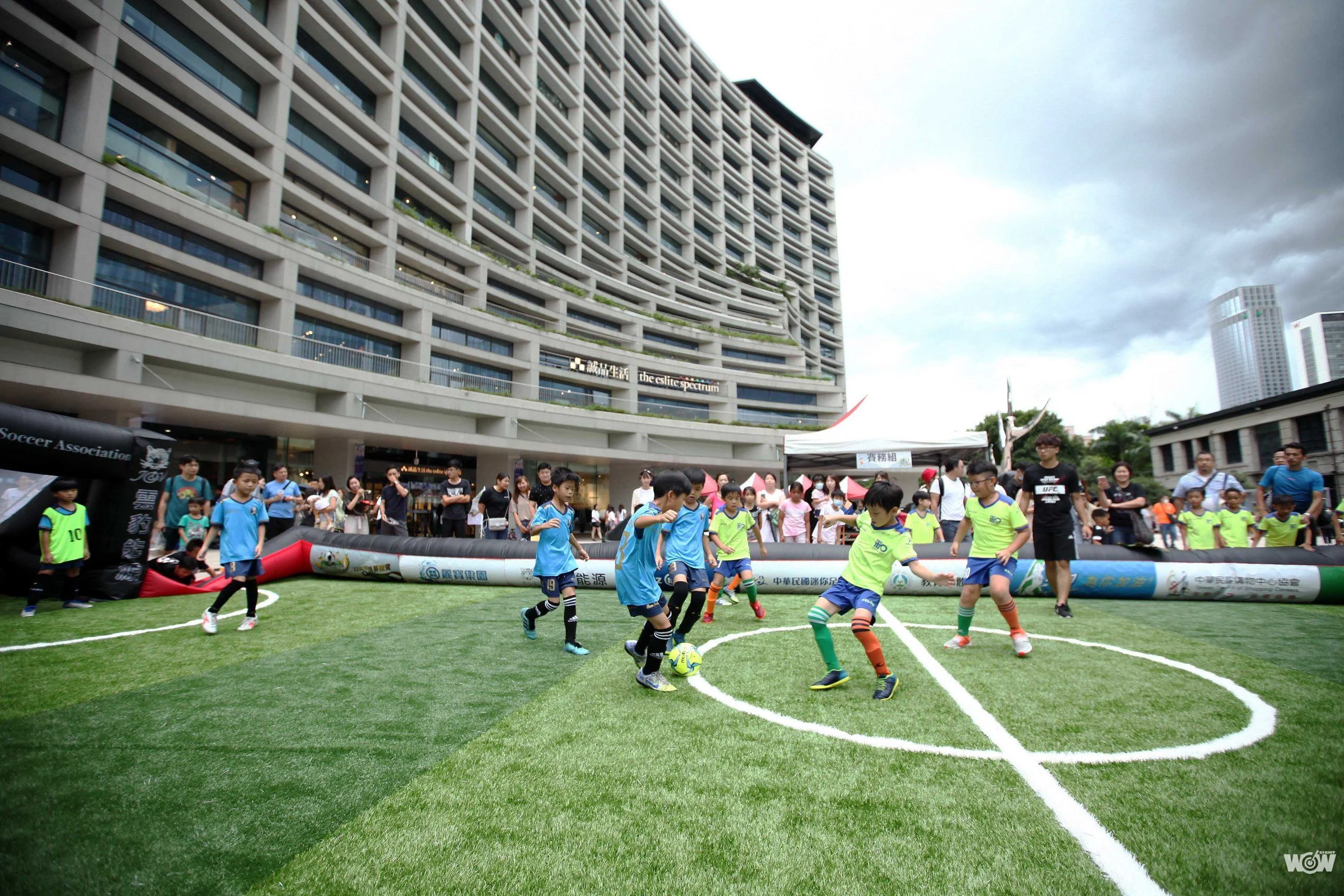 《足球》松山文創園區好熱鬧 迷你足球來共襄盛舉
