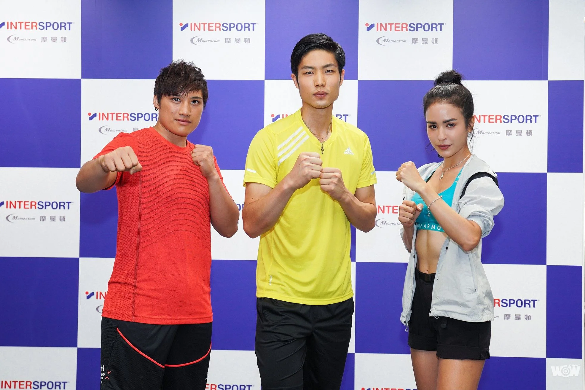 《訓練》INTERSPORT摩曼頓進駐新竹 羽球一哥周天成 拳擊女王陳念琴 路跑女神雷艾美揭幕