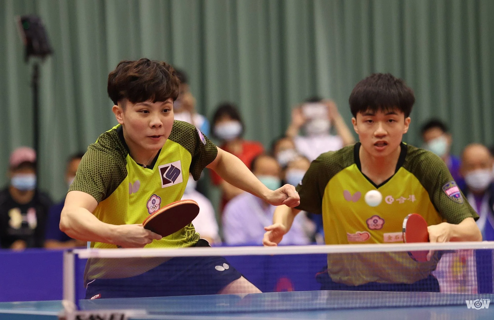 《桌球》林昀儒配鄭怡靜擊退男雙對手 明天迎戰「黃金男雙」莊智淵／陳建安