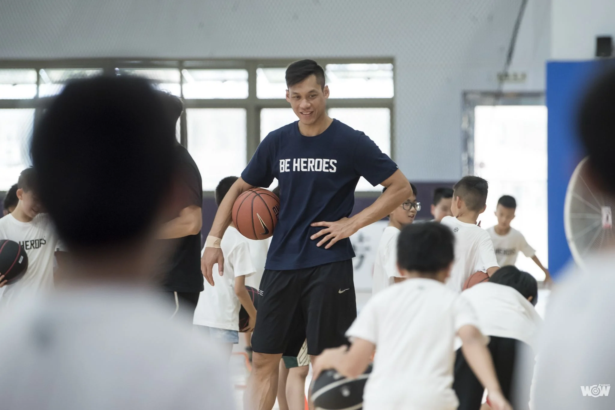 《籃球》BE HEROES 籃球訓練營台中場 學員年年參加 挑戰極限 黃金世代伴隨一起成長