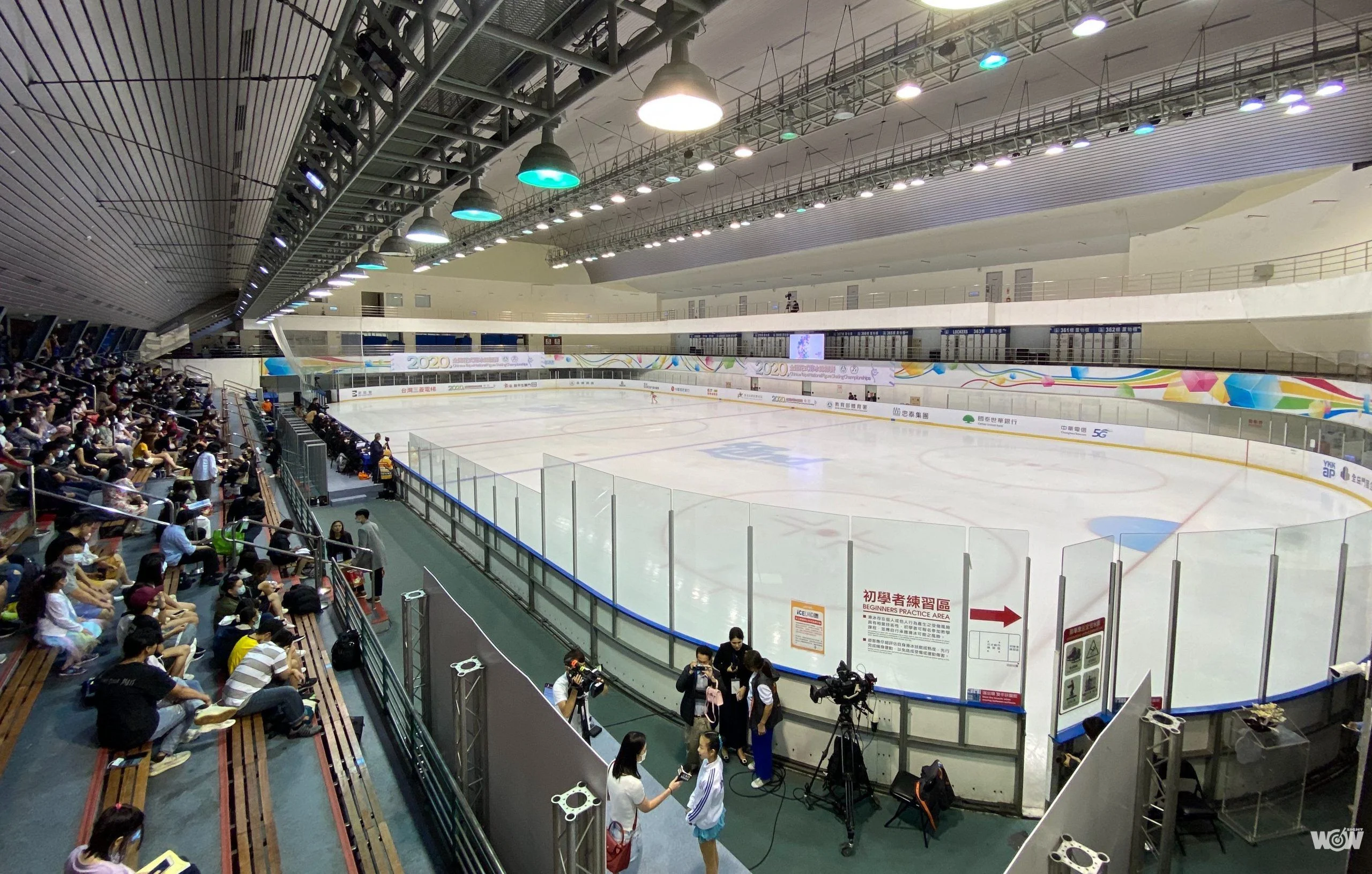 《滑冰》全國花式滑冰錦標賽開幕 台北小巨蛋宛如大冰櫃