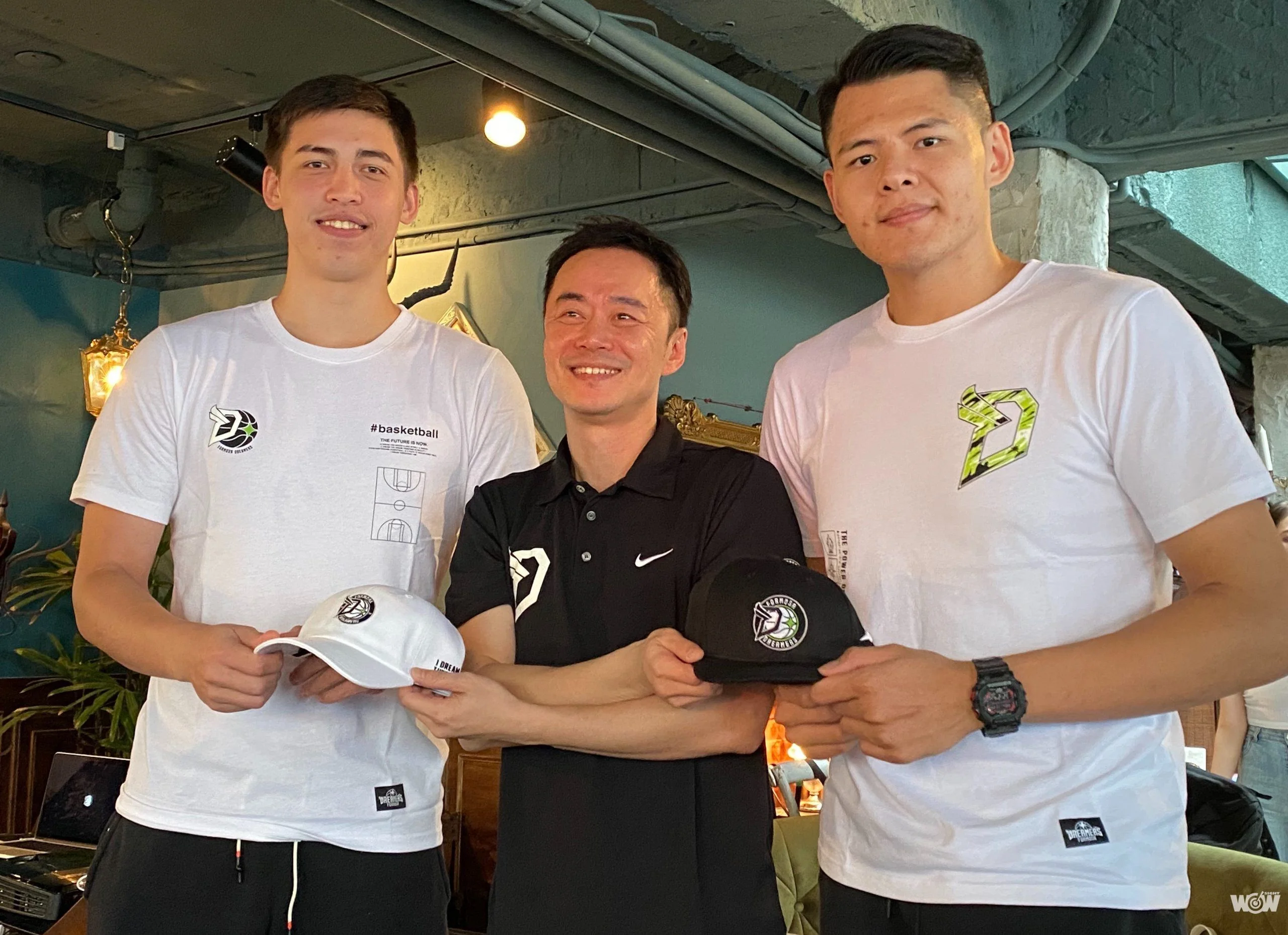 《籃球》李德威 譚傑龍加盟寶島夢想家 期待成為左右護法