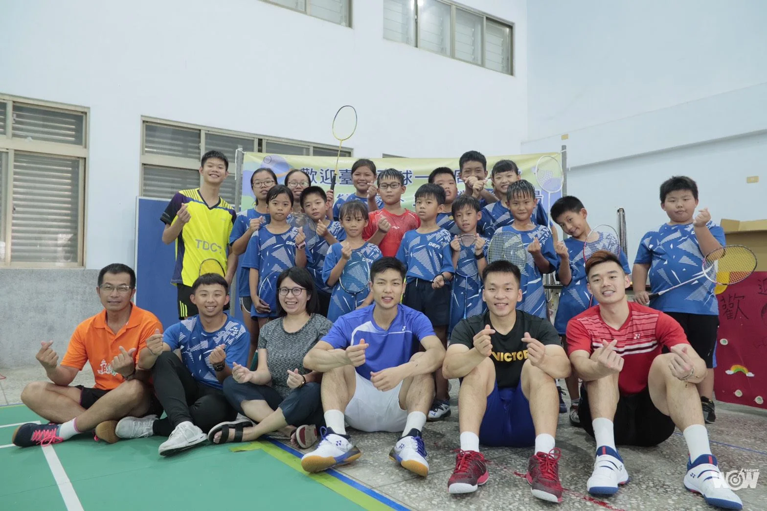 《羽球》前進綠島回饋羽壇 李洋感謝周天成相揪做公益