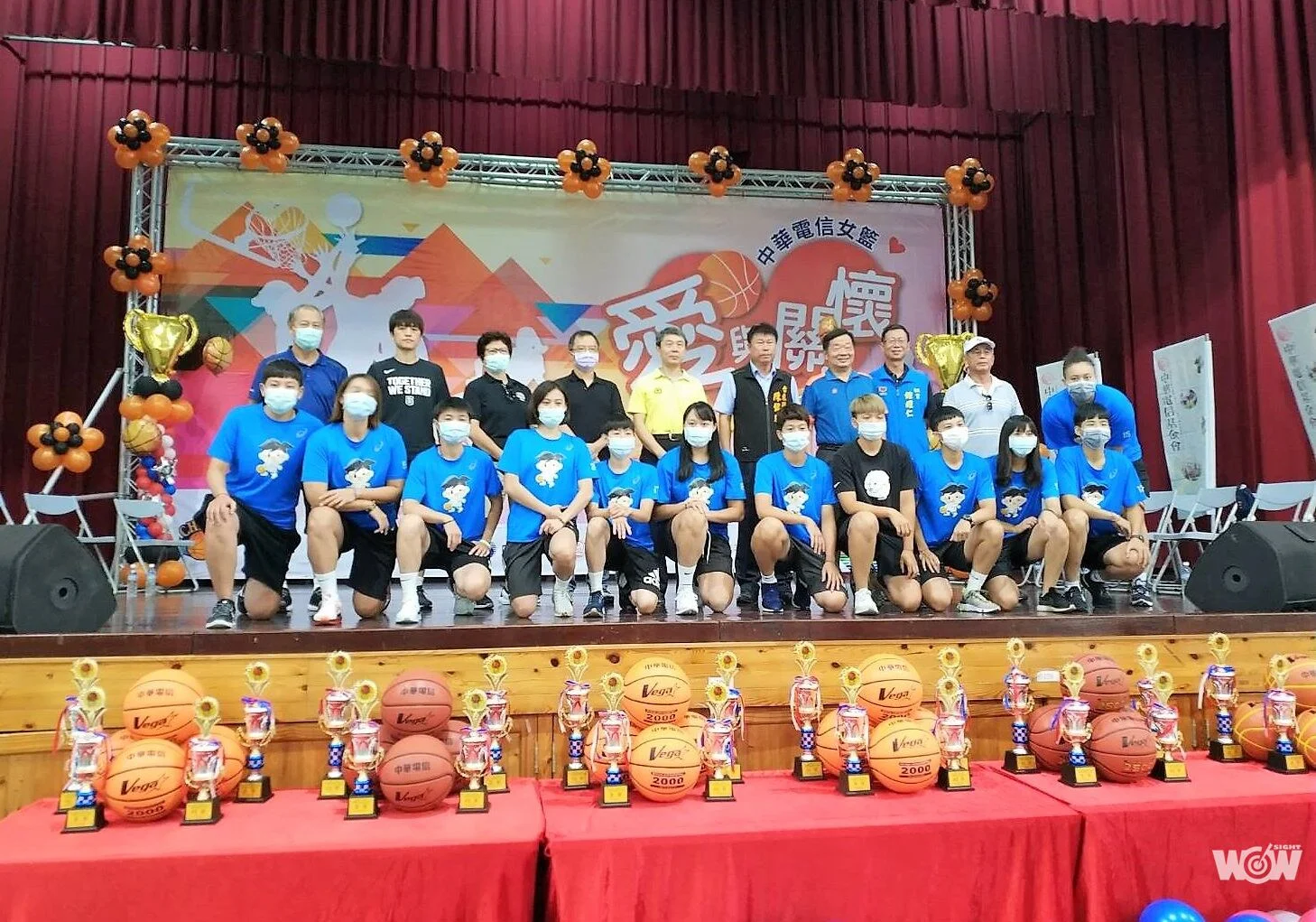 《籃球》電信女籃做公益10年里程碑 首度到台東分享愛與關懷