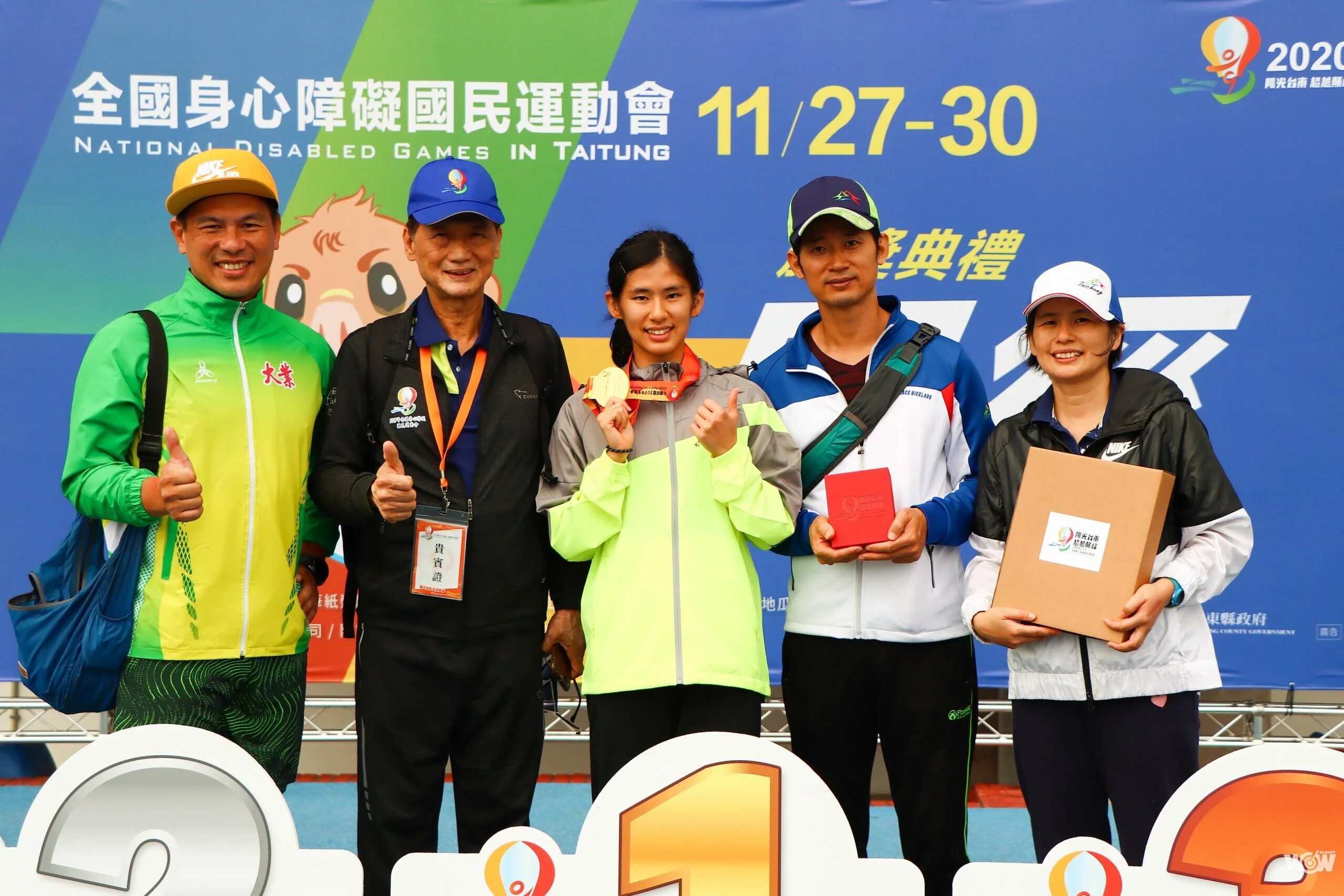 《全障運》樂在田徑 許樂的最強後勤部隊