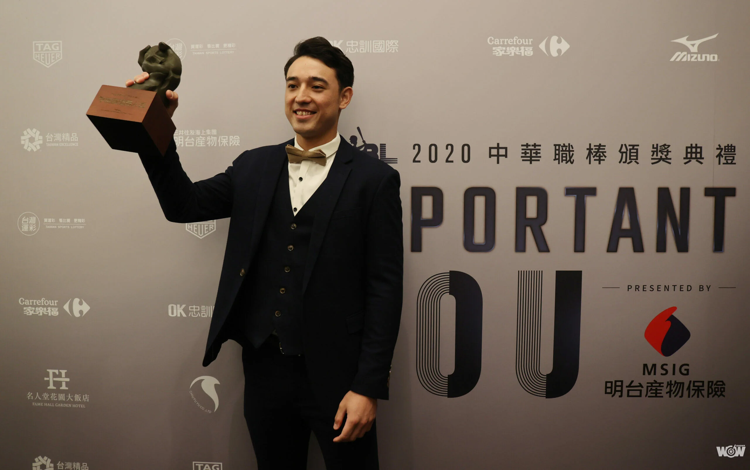 《棒球》中職年度獎項／林安可奪新人王 仍想證明自己能投球