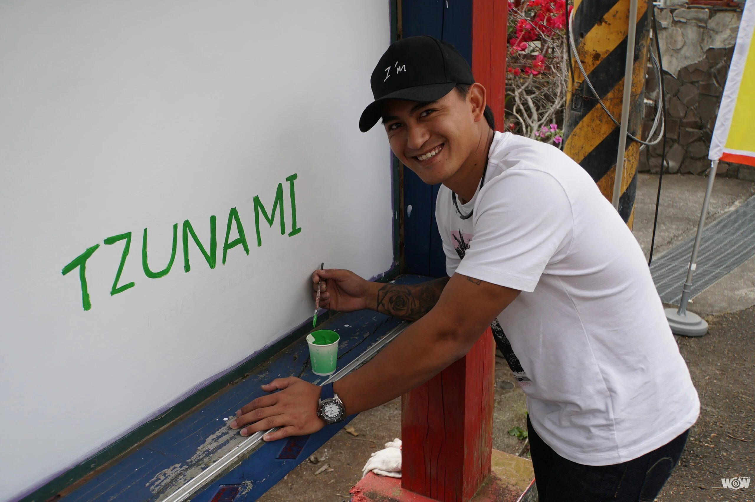 《棒球》重回故鄉那瑪夏 林子偉彩繪留名：要感恩、要回饋