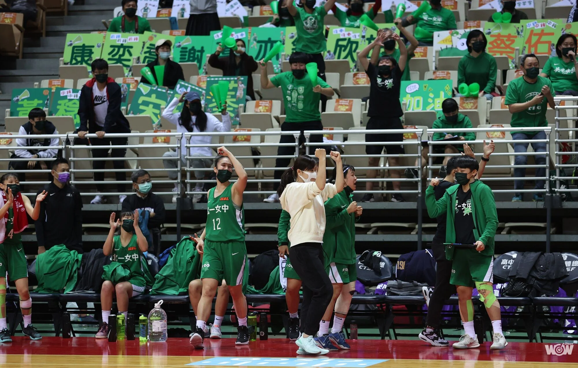 《HBL》勝負攸關晉級 北一女讀秒階段逆轉勝普門